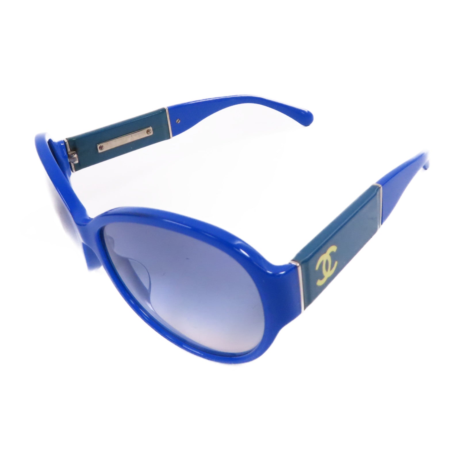 CHANEL PVC Sunglasses太陽眼鏡藍色