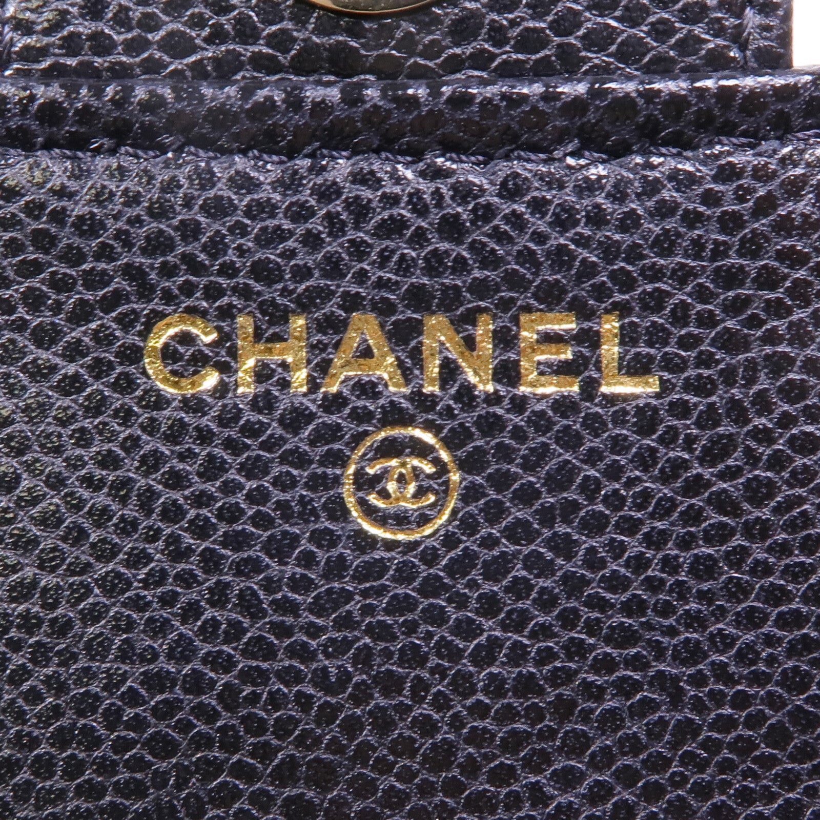CHANEL 牛皮皮革Chain Shoulder金扣鏈帶肩背袋