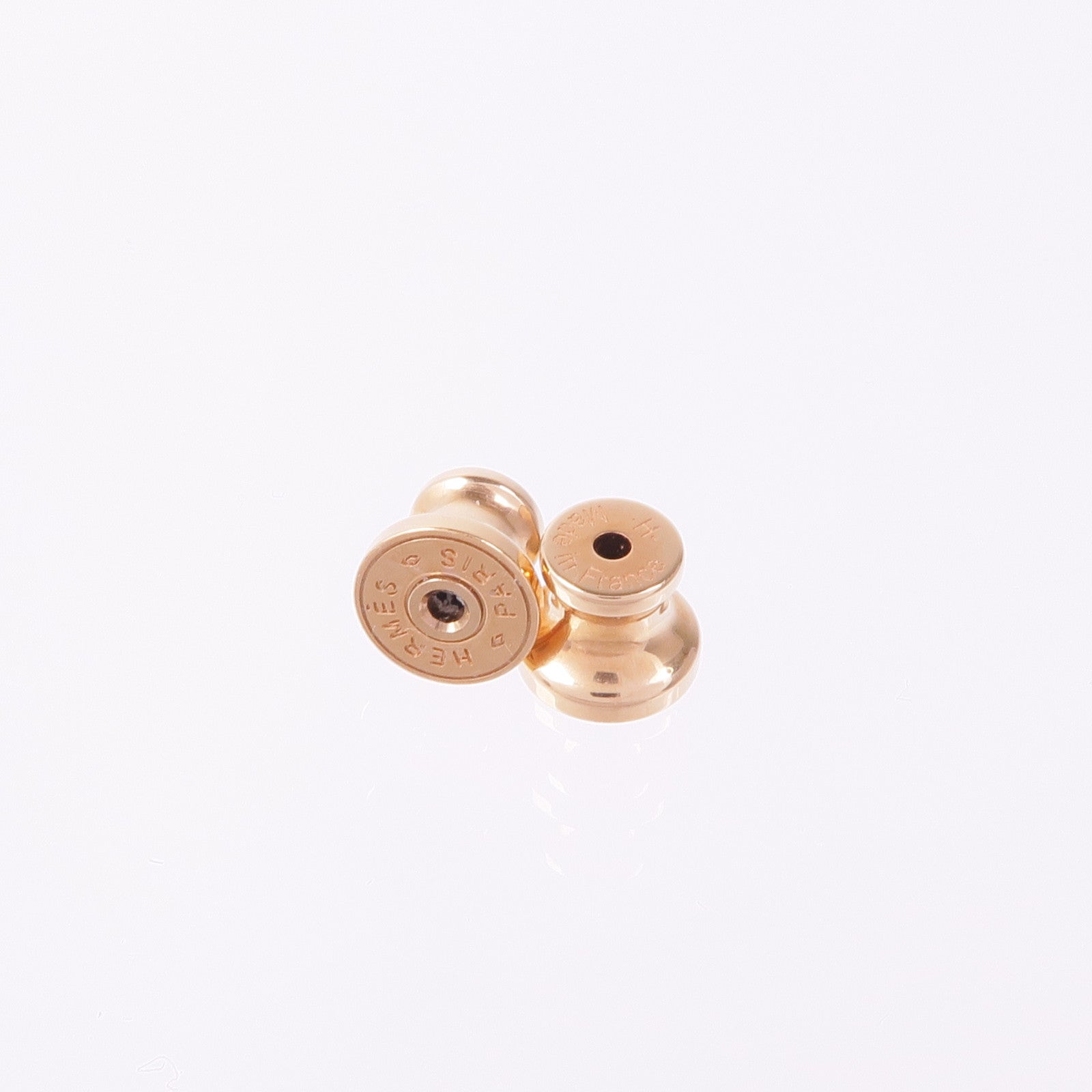 HERMES 金屬Mini Pop H耳環