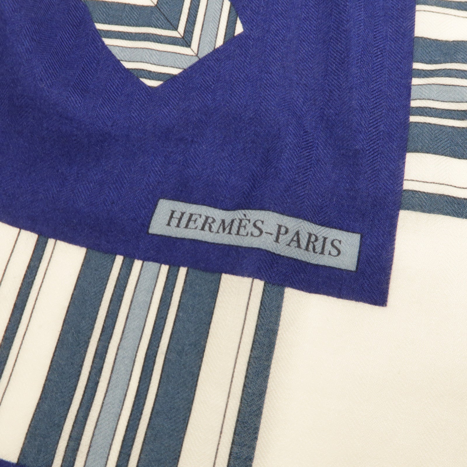 HERMES 羊絨/絲質 140 X 140絲巾