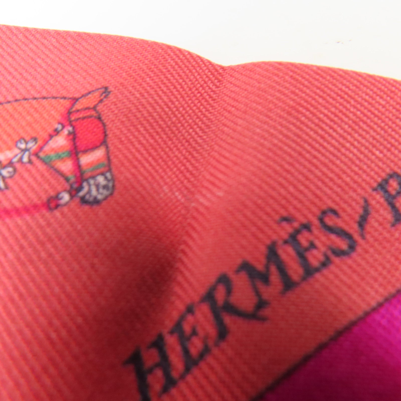 HERMES 絲質Twilly絲巾