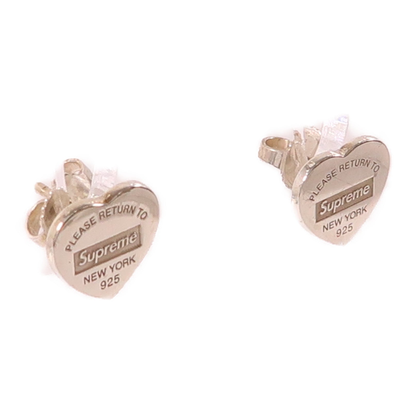 TIFFANY¡®CO Tiffany X Supreme Earrings 925 Sterling Silver