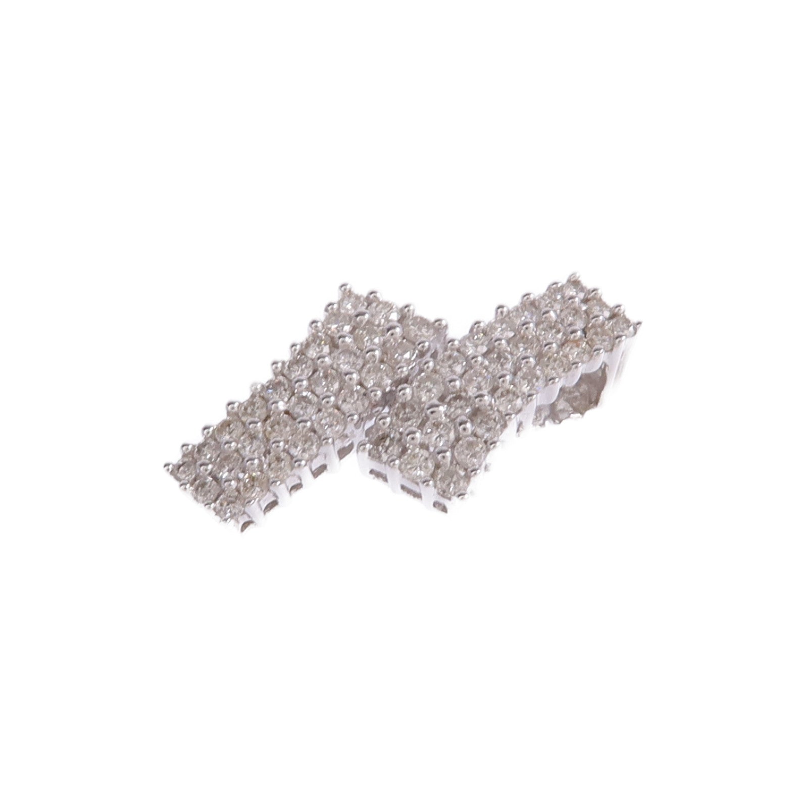 JEWELRY 【激減優惠】18K白金Diamond Pendant Top鑽石吊墜