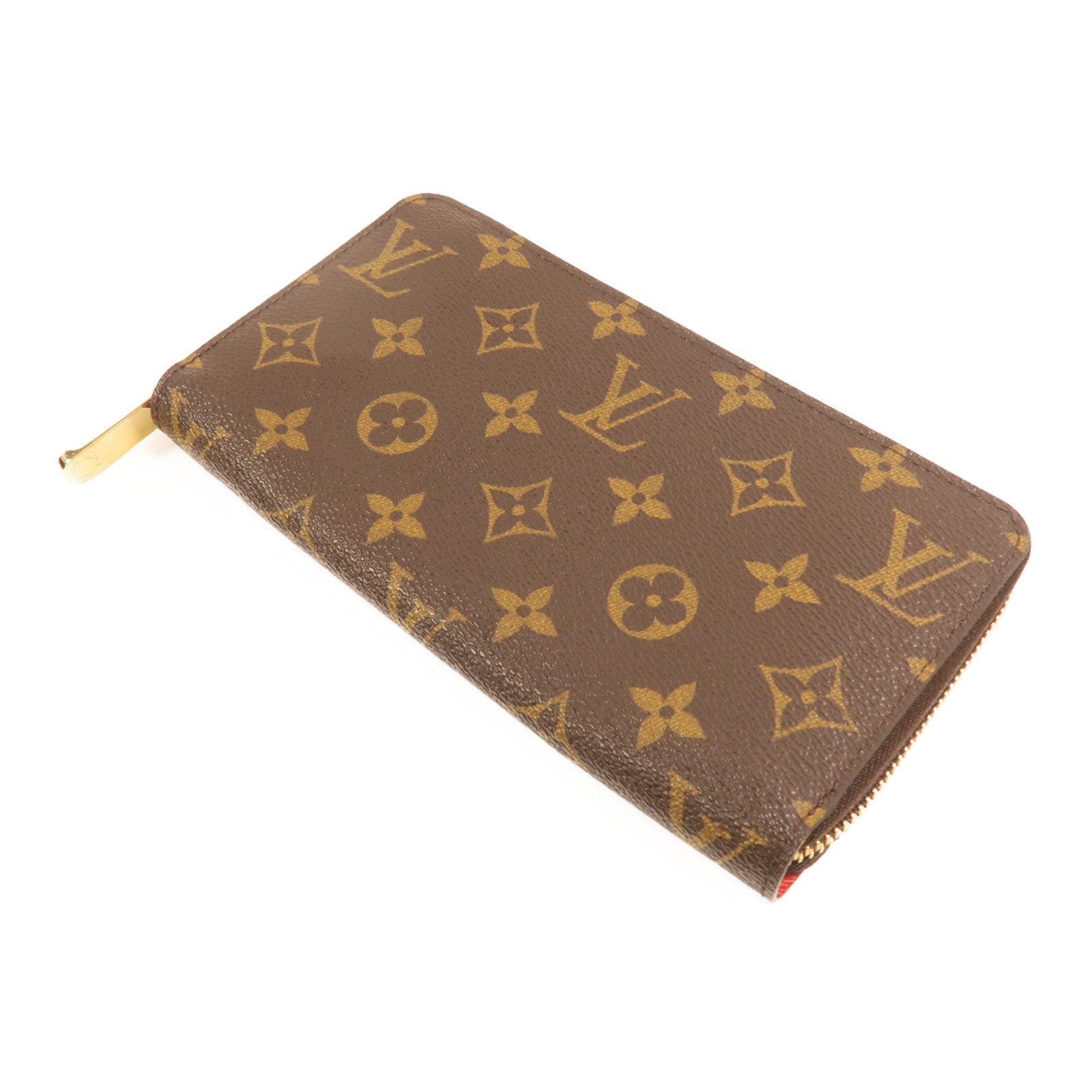 LOUIS VUITTON Monogram Zippy Wallet金扣長錢包