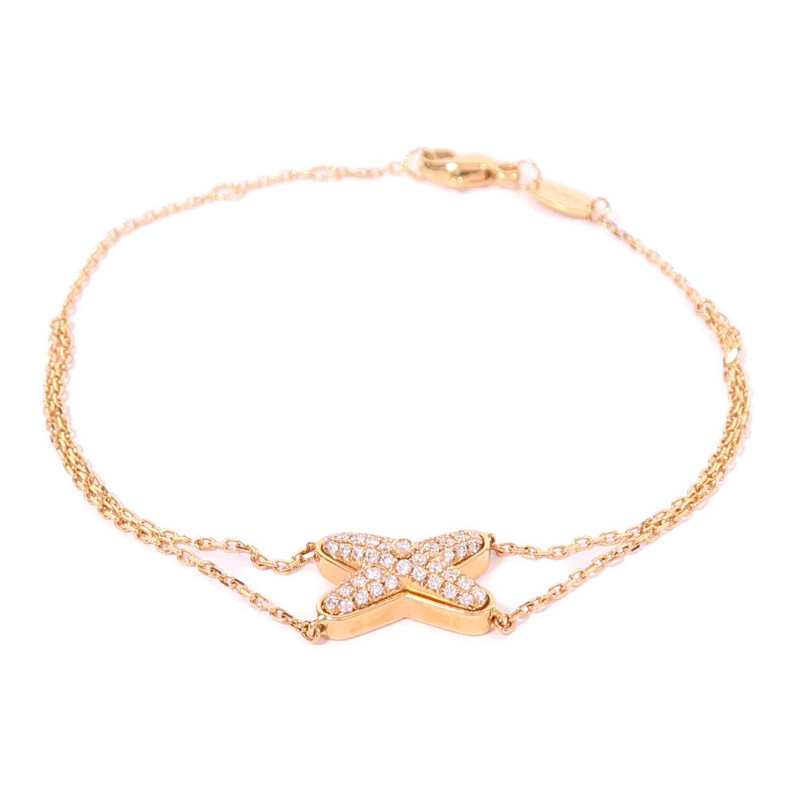 Chaumet 18K玫瑰金Jeux De Liens手鏈