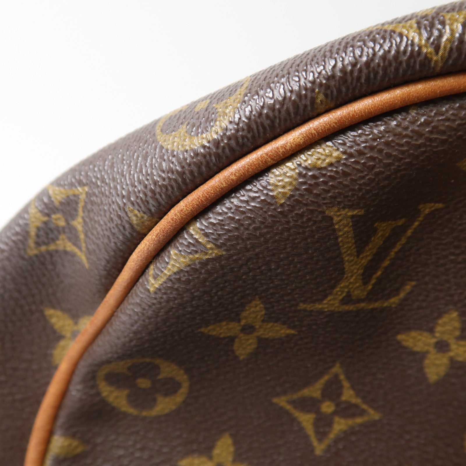 LOUIS VUITTON Monogram Montorgueil GM金扣肩背袋棕色