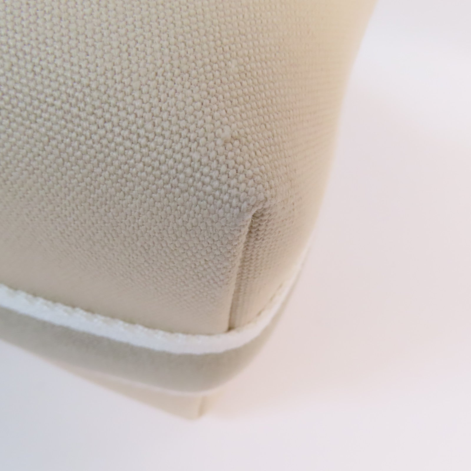 HERMES 帆布Bride A Brac銀扣手挽袋Nata