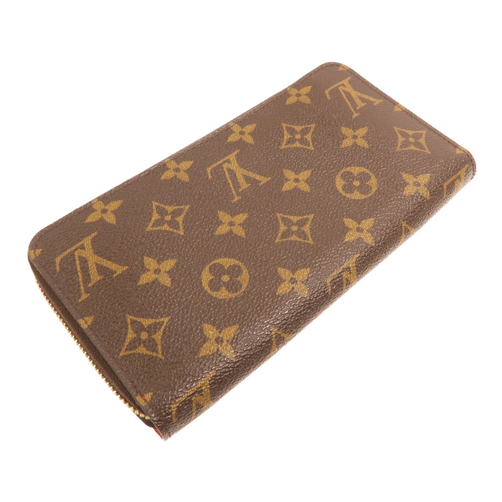 LOUIS VUITTON Monogram Zippy Wallet金扣長錢包