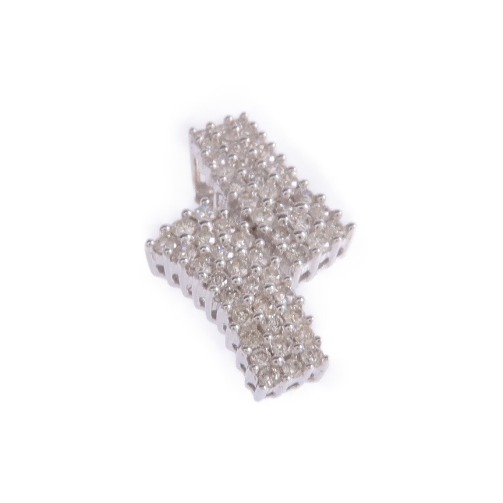 JEWELRY 【激減優惠】18K白金Diamond Pendant Top鑽石吊墜