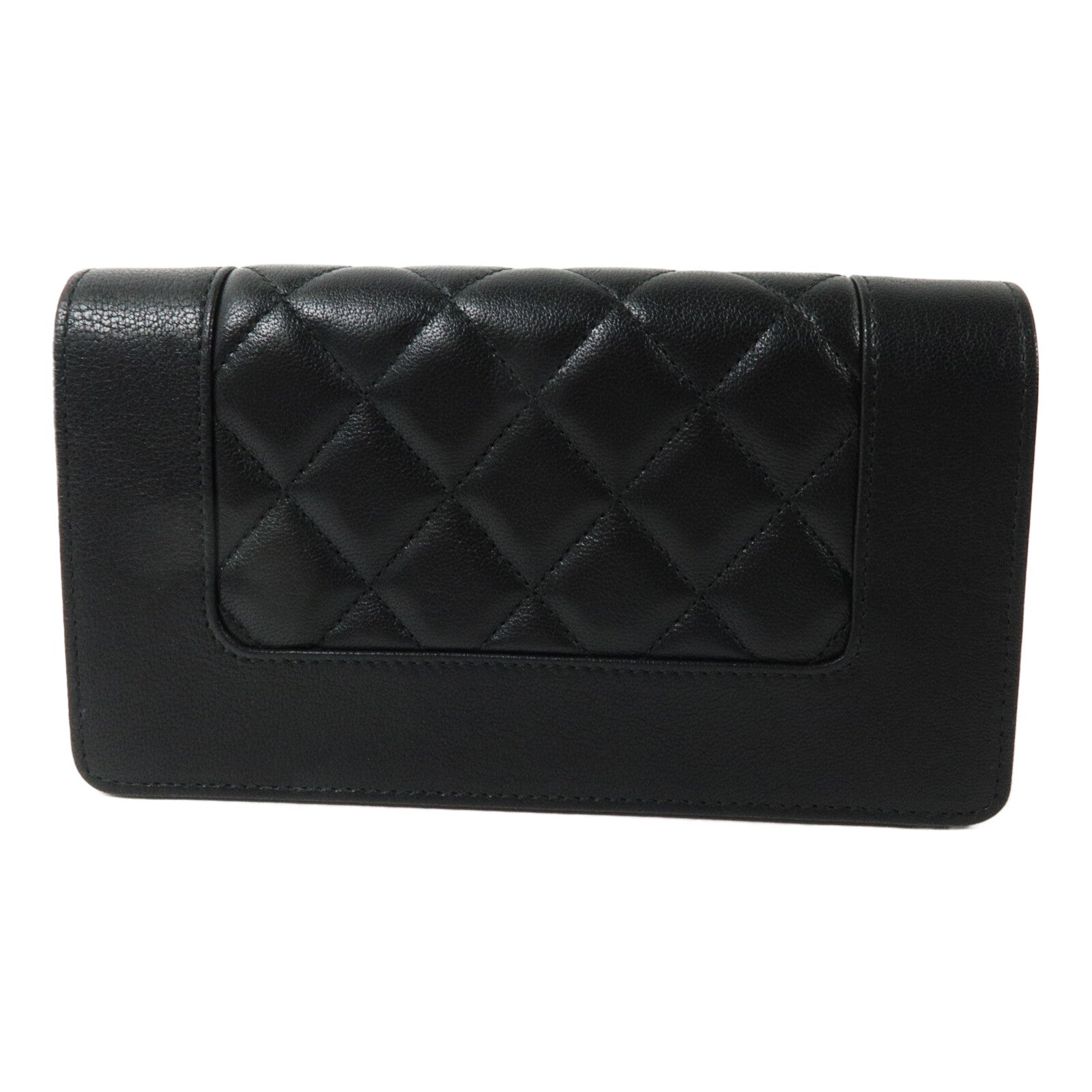 CHANEL 羊皮皮革Mademoiselle Vintage Long Wallet長錢包