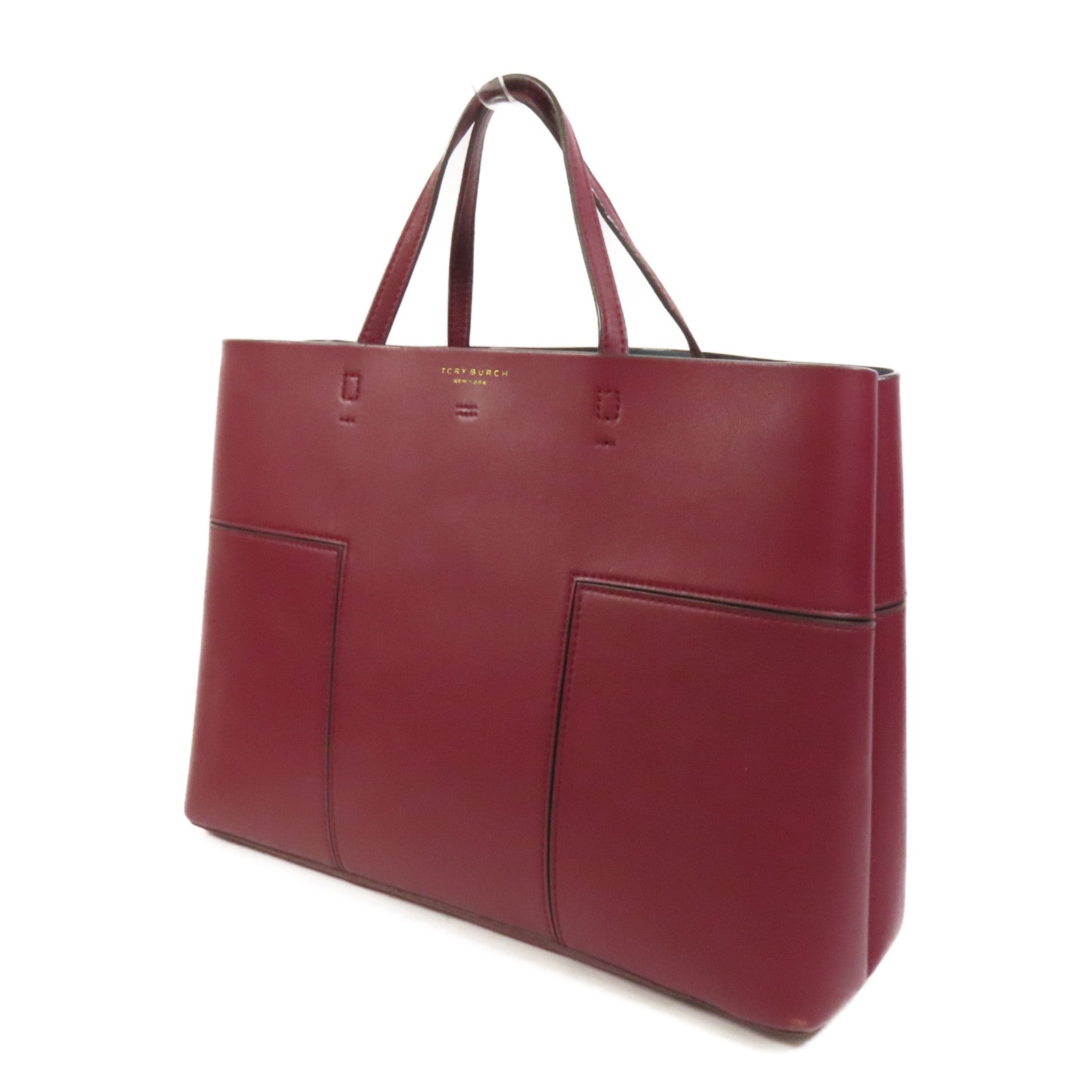 Tory Burch 牛皮皮革2 Way Shoulder金扣手挽肩背兩用袋