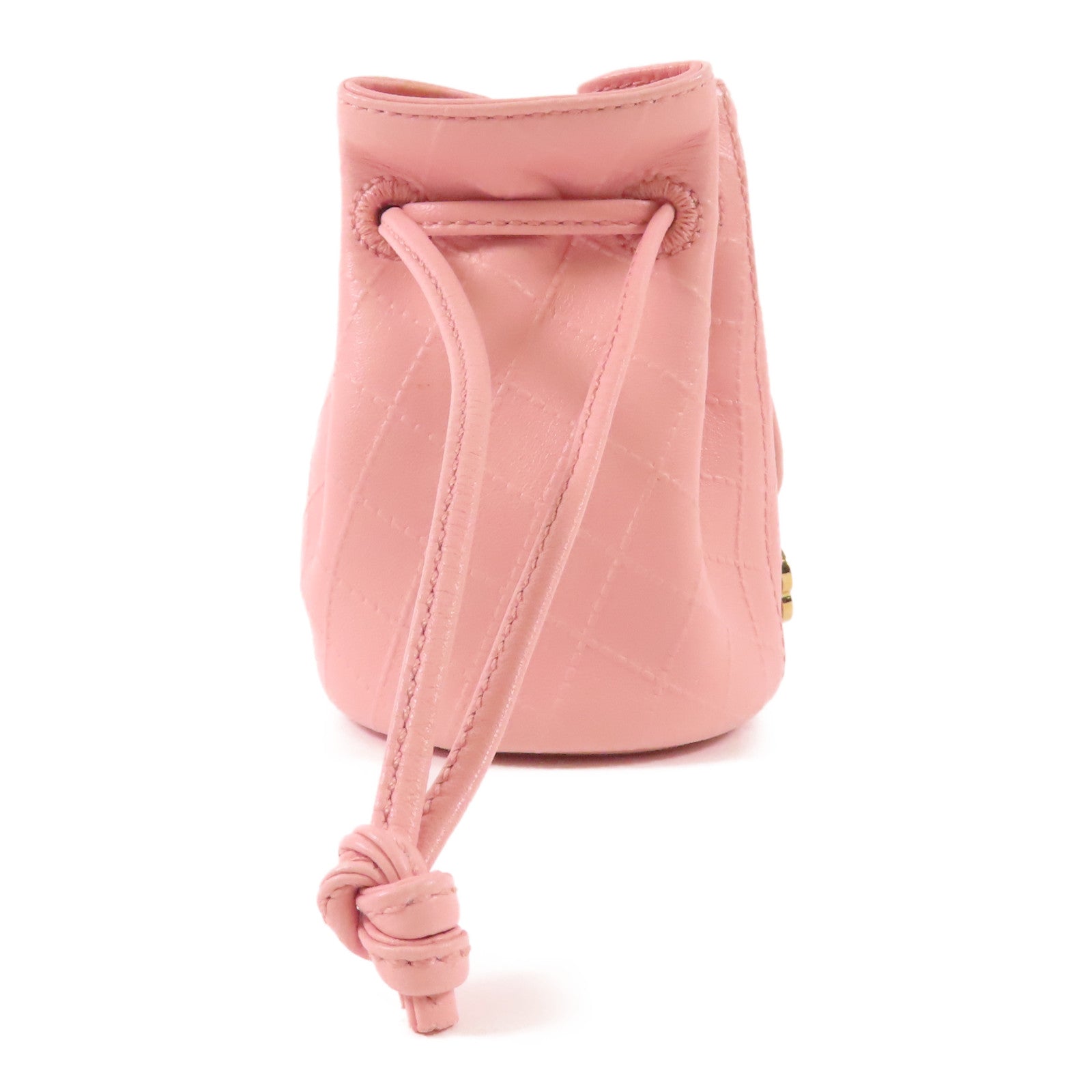 CHANEL 【激減優惠】羊皮皮革Pouch金扣小袋