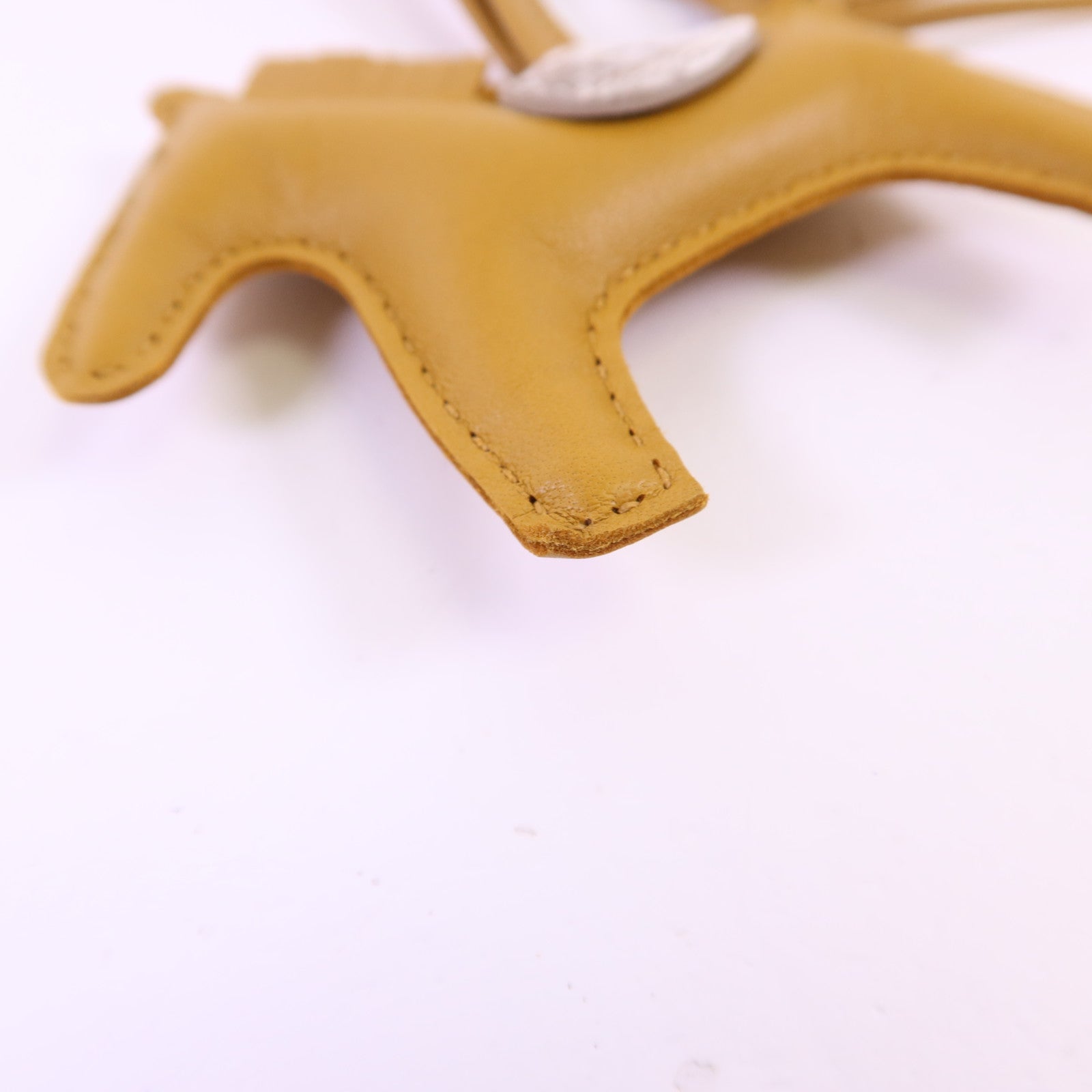 HERMES Milo/Alligator皮革Rodeo PM掛飾