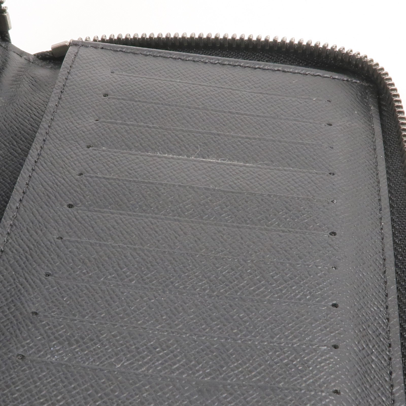 LOUIS VUITTON Monogram Eclipse Zippy Wallet Vertical銀扣長錢包