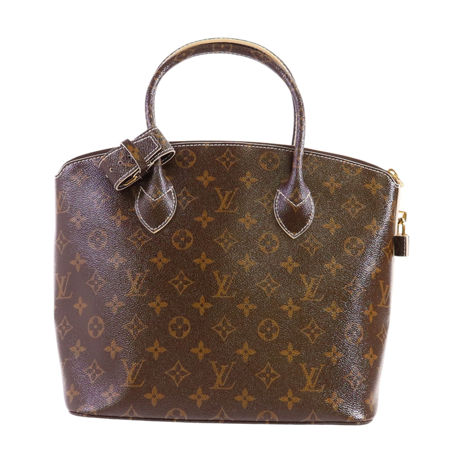 LOUIS VUITTON Monogram Lockit金扣手挽袋