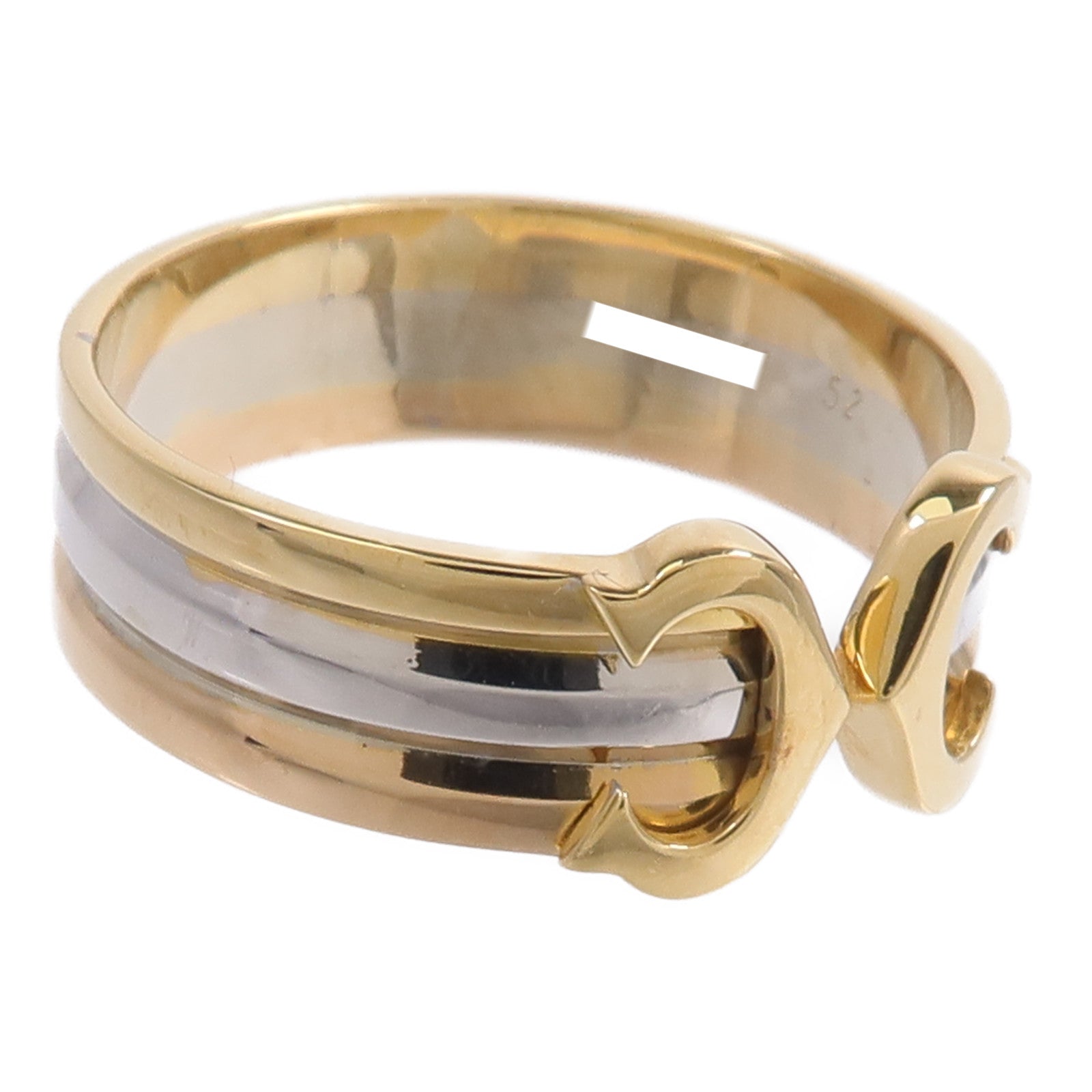 CARTIER 18K白金/黃金/玫瑰金C2 Ring戒指