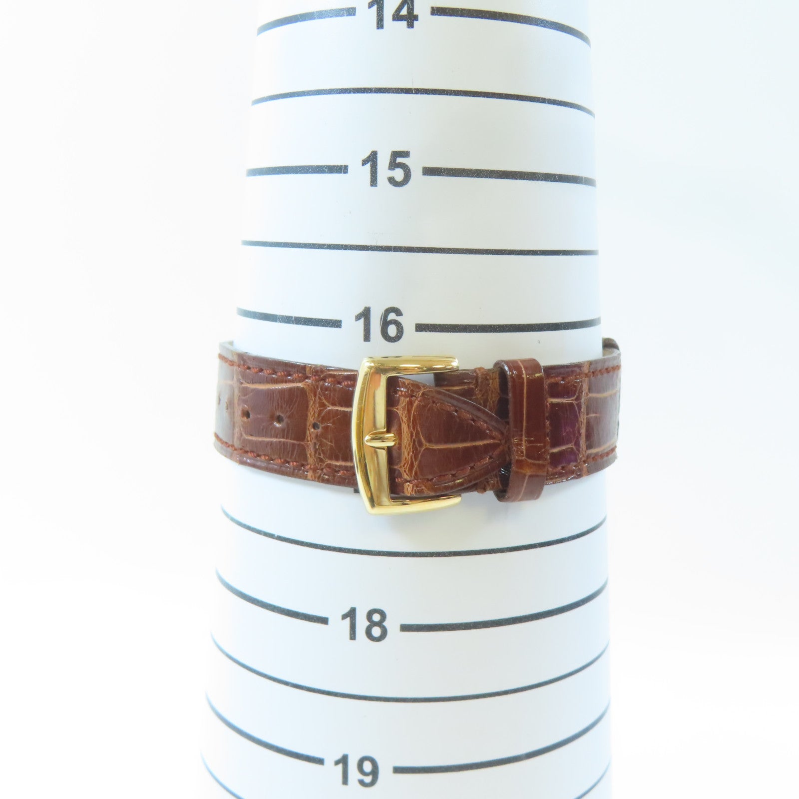 FRANCK MULLER Long Island 18K黃金手錶石英機芯白色