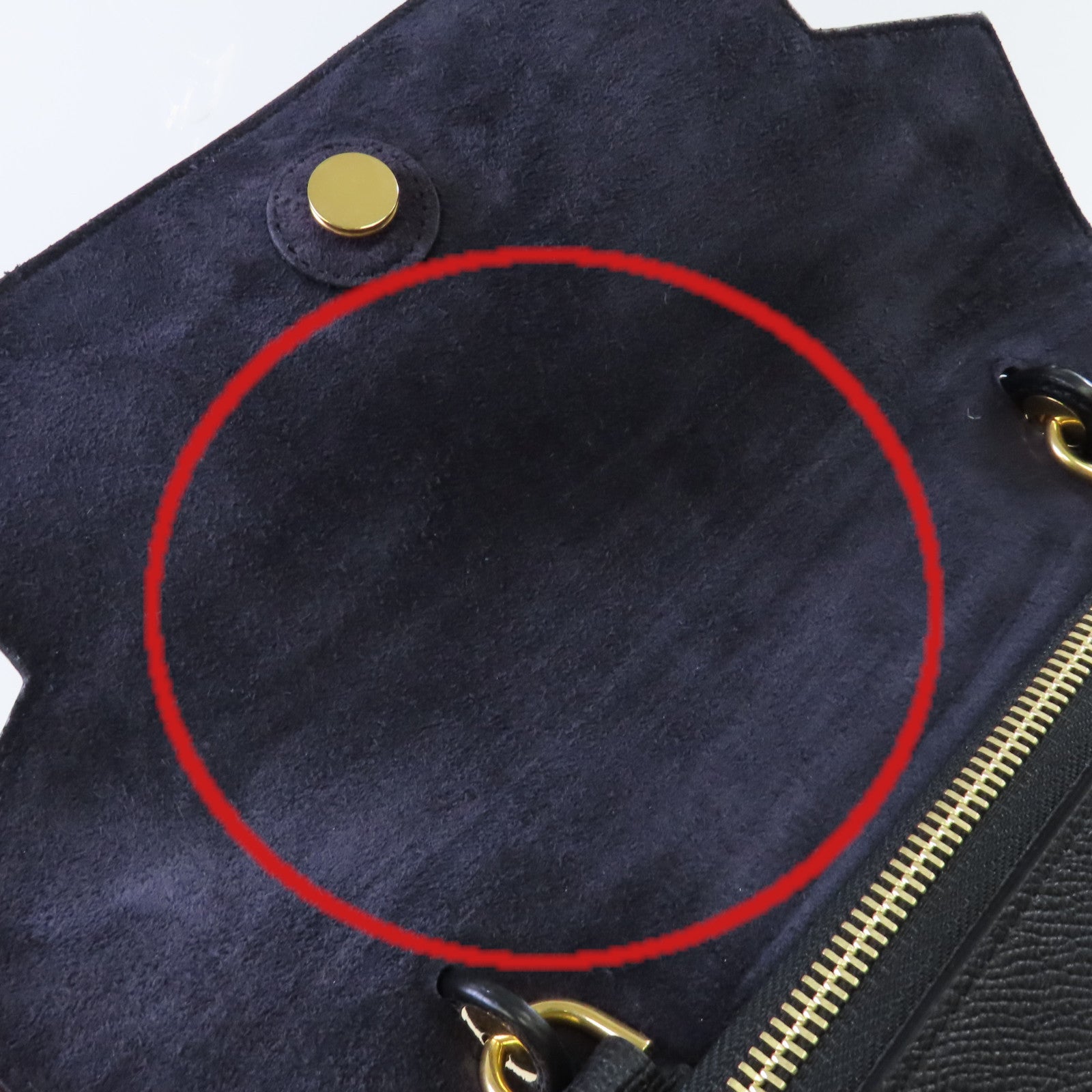 CELINE 牛皮皮革Belt Bag金扣手挽肩背兩用袋黑色