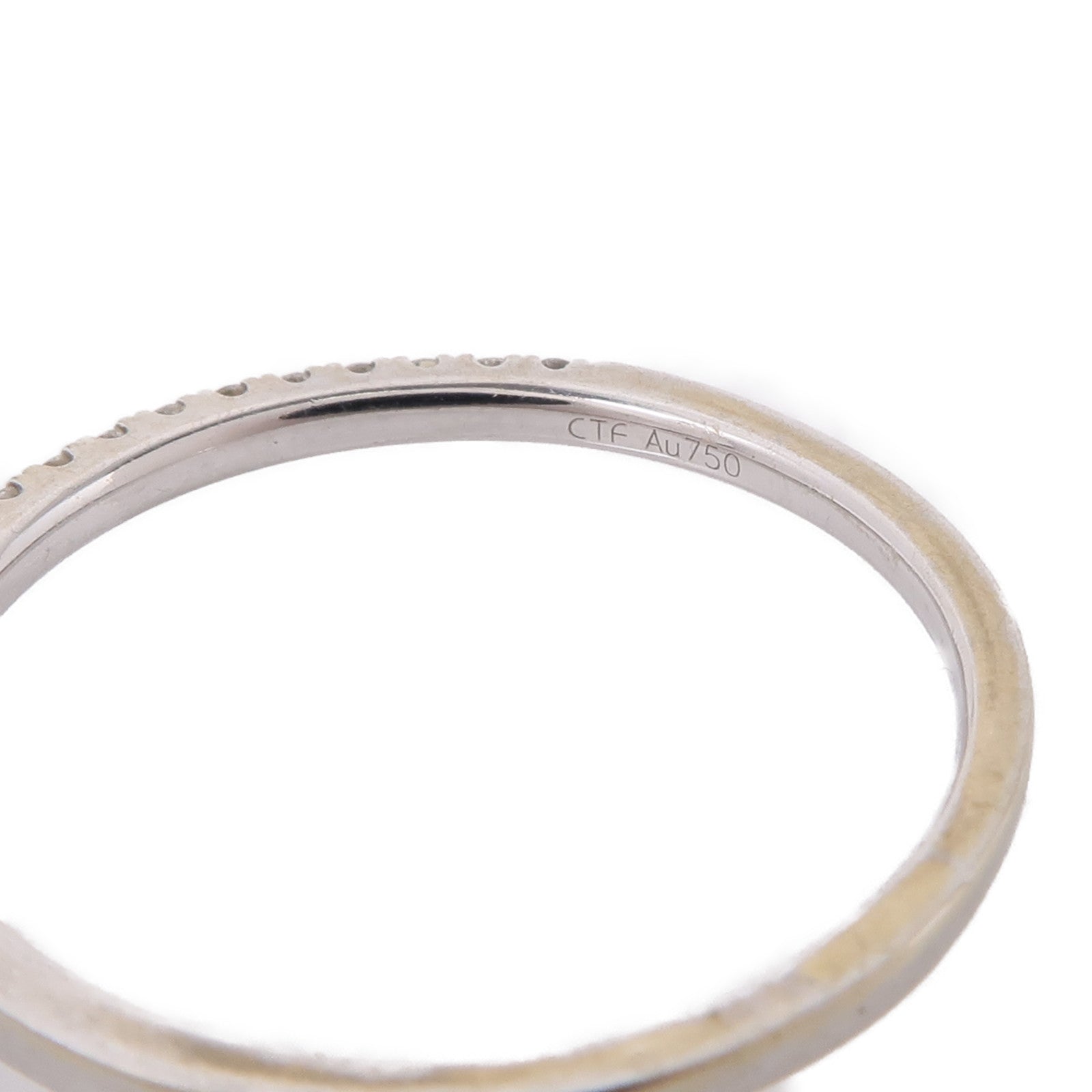 JEWELRY 18K白金Diamond Ring鑽石戒指US#8.25