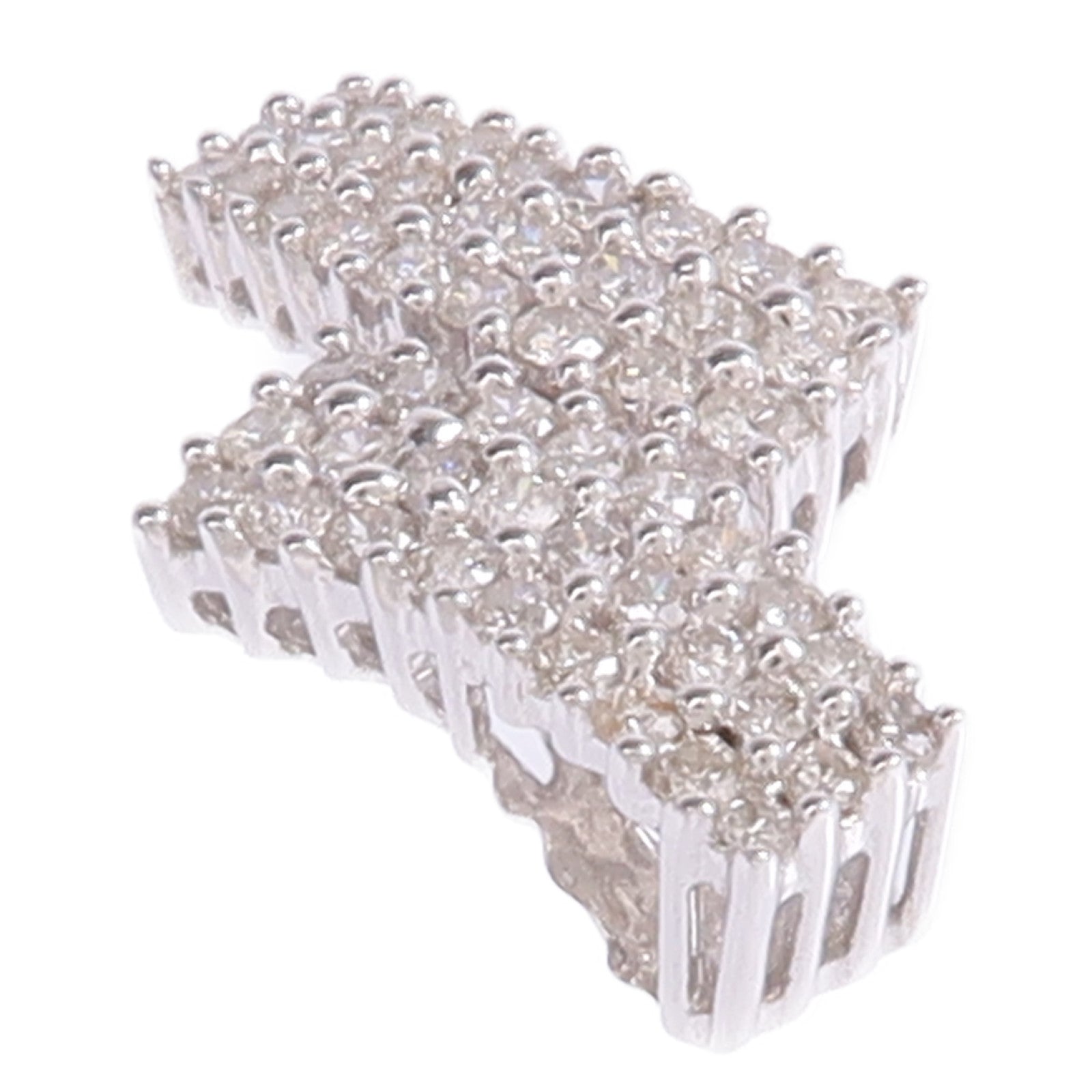 JEWELRY 【激減優惠】18K白金Diamond Pendant Top鑽石吊墜