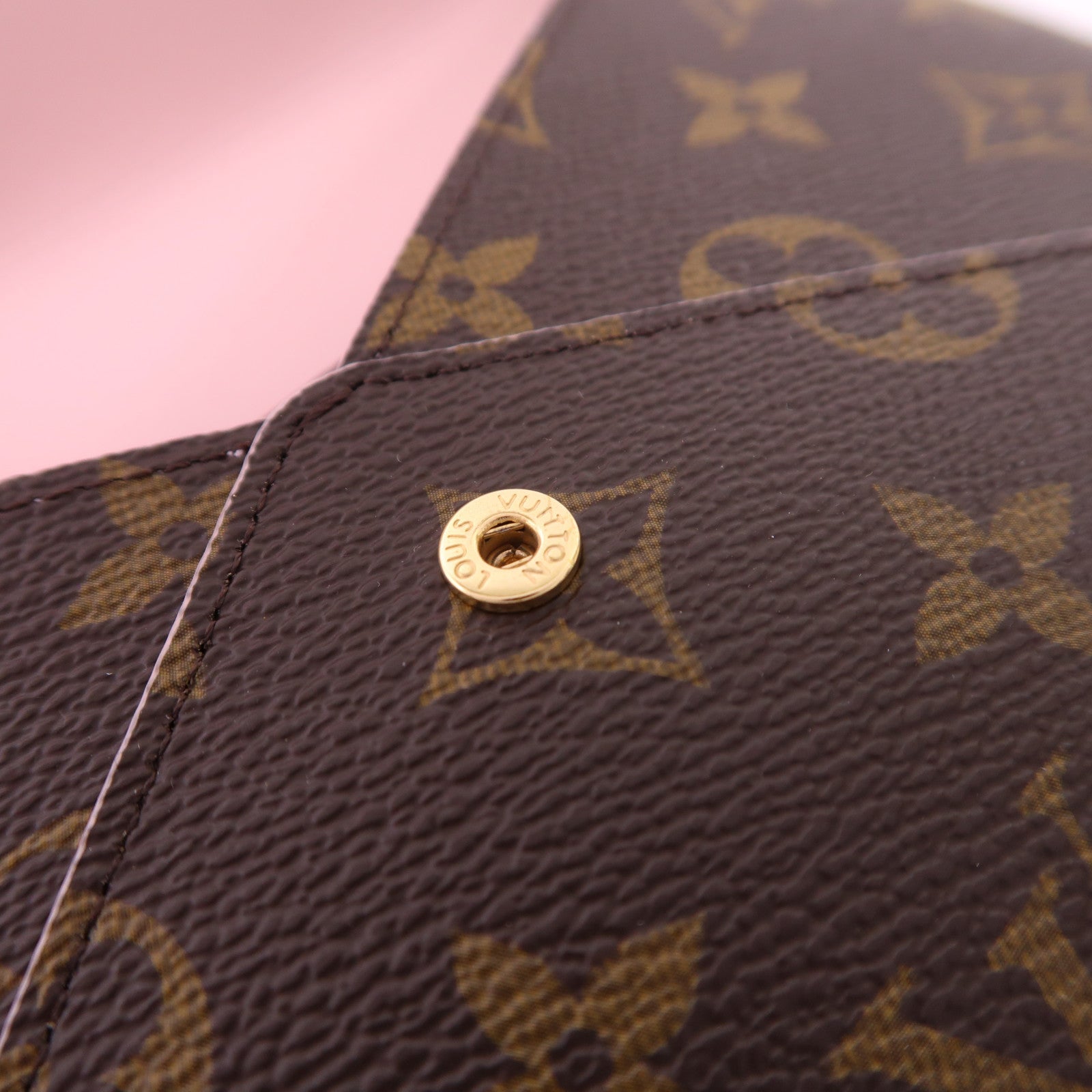 LOUIS VUITTON Monogram Kirigami Pochette金扣手拿包