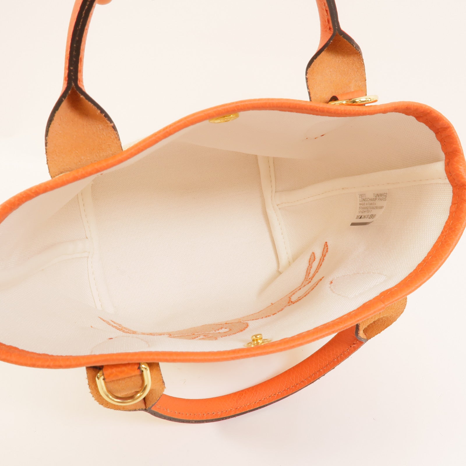 Longchamp 帆布Le Pliage SaintTropez手挽肩背兩用袋