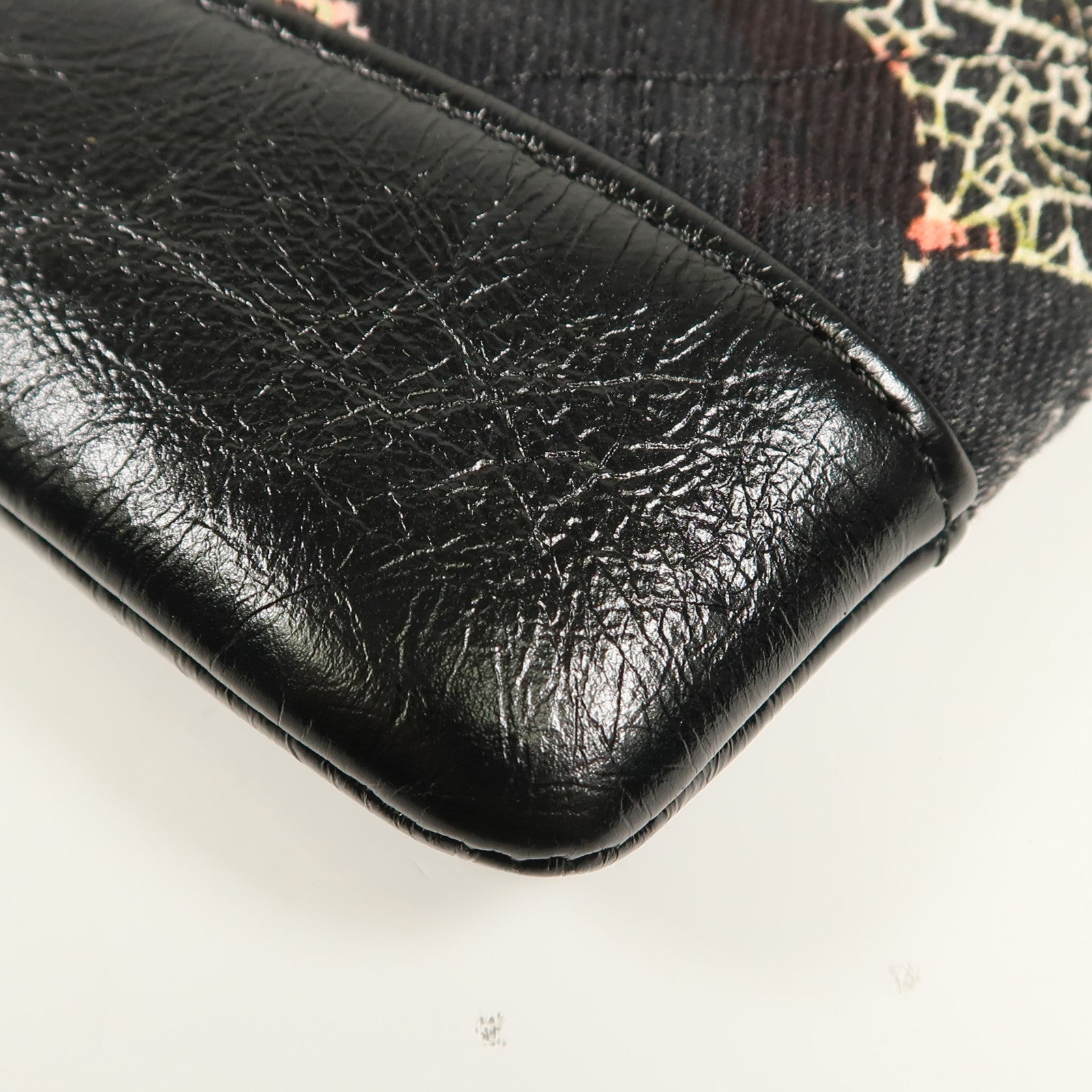 CHANEL 帆布/牛皮皮革Hand Bag金扣手挽袋