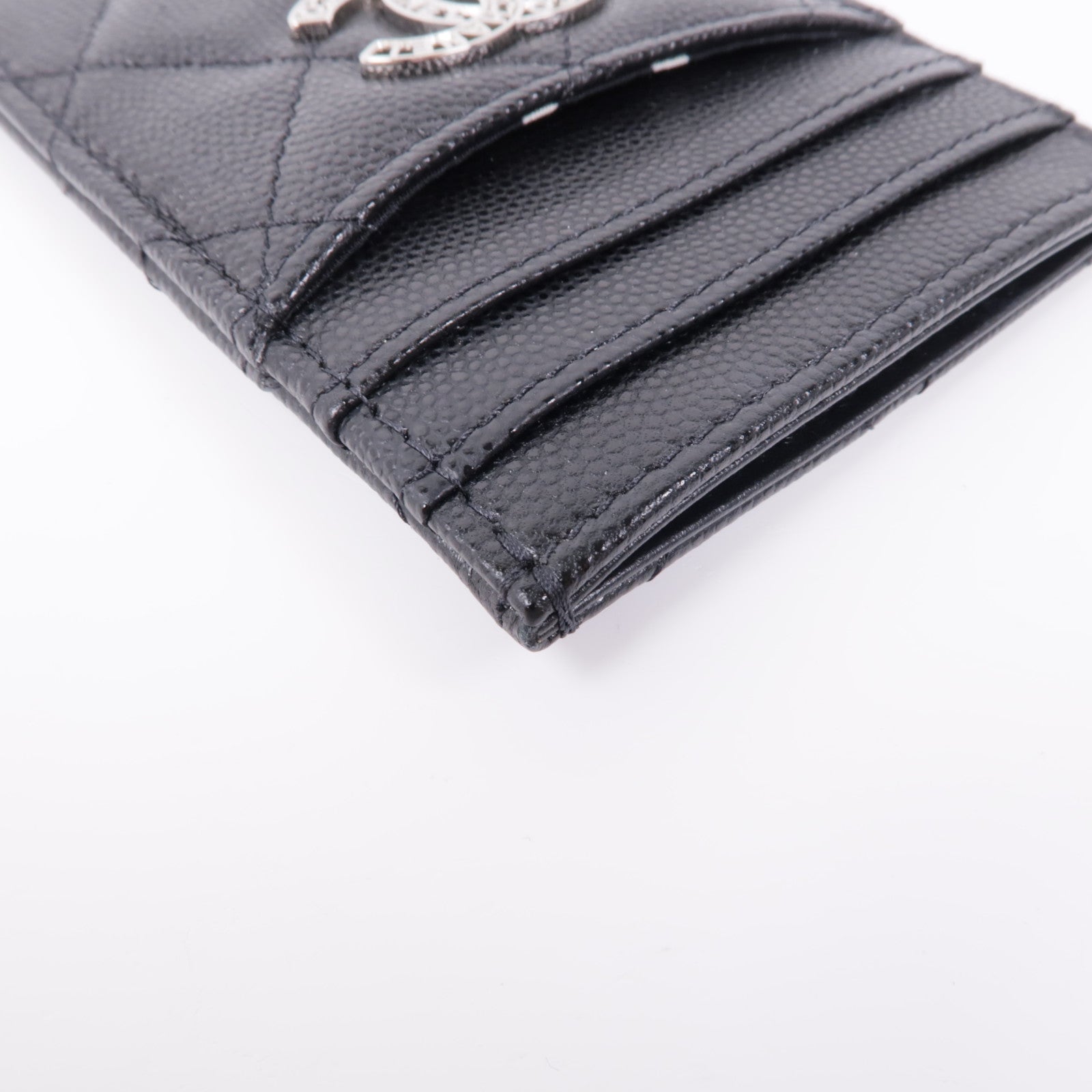 CHANEL 牛皮皮革Card Case卡片套黑色