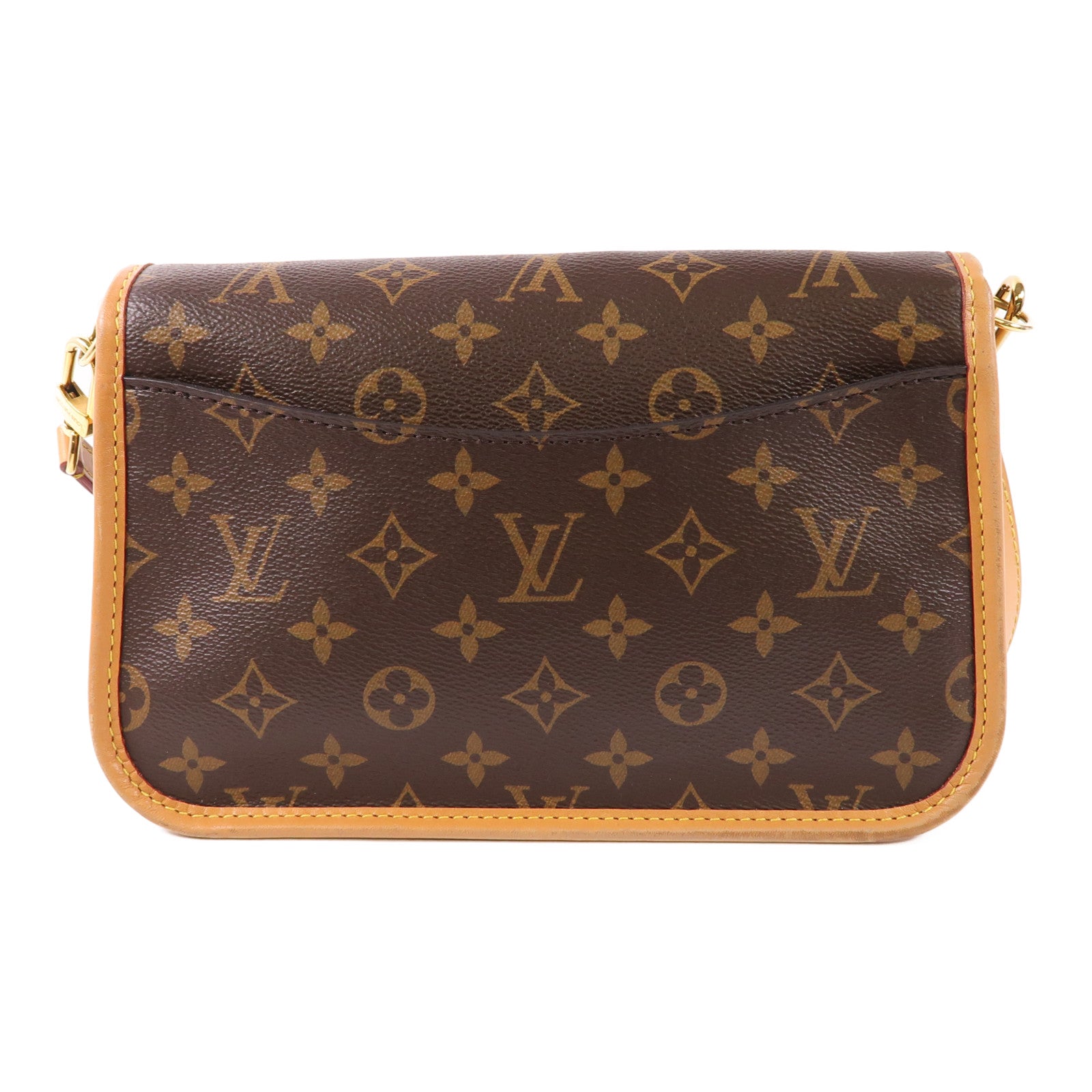 LOUIS VUITTON Monogram Diane金扣肩背袋