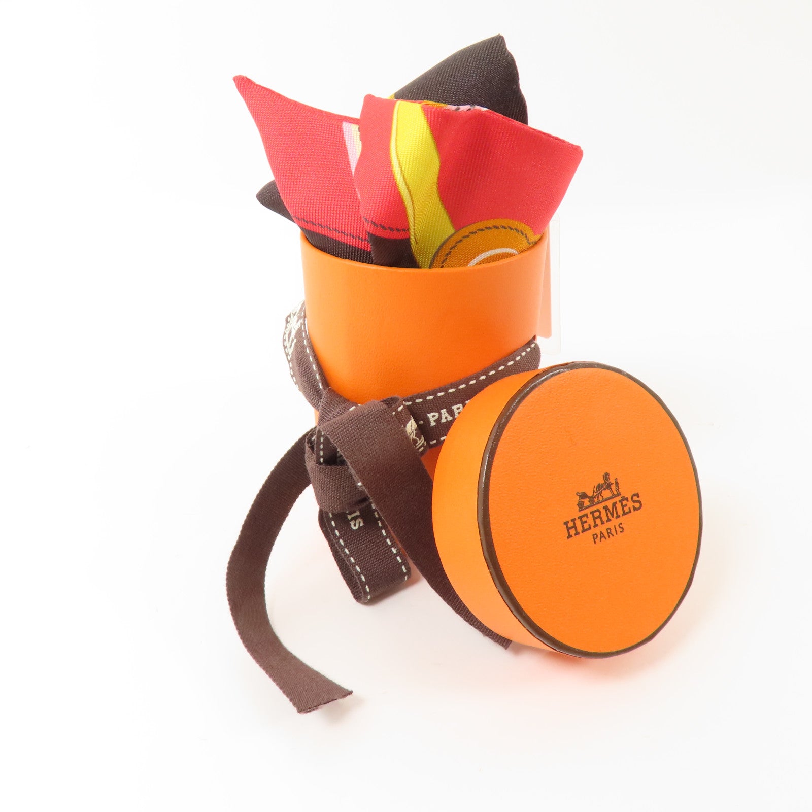 HERMES 絲質Twilly絲巾