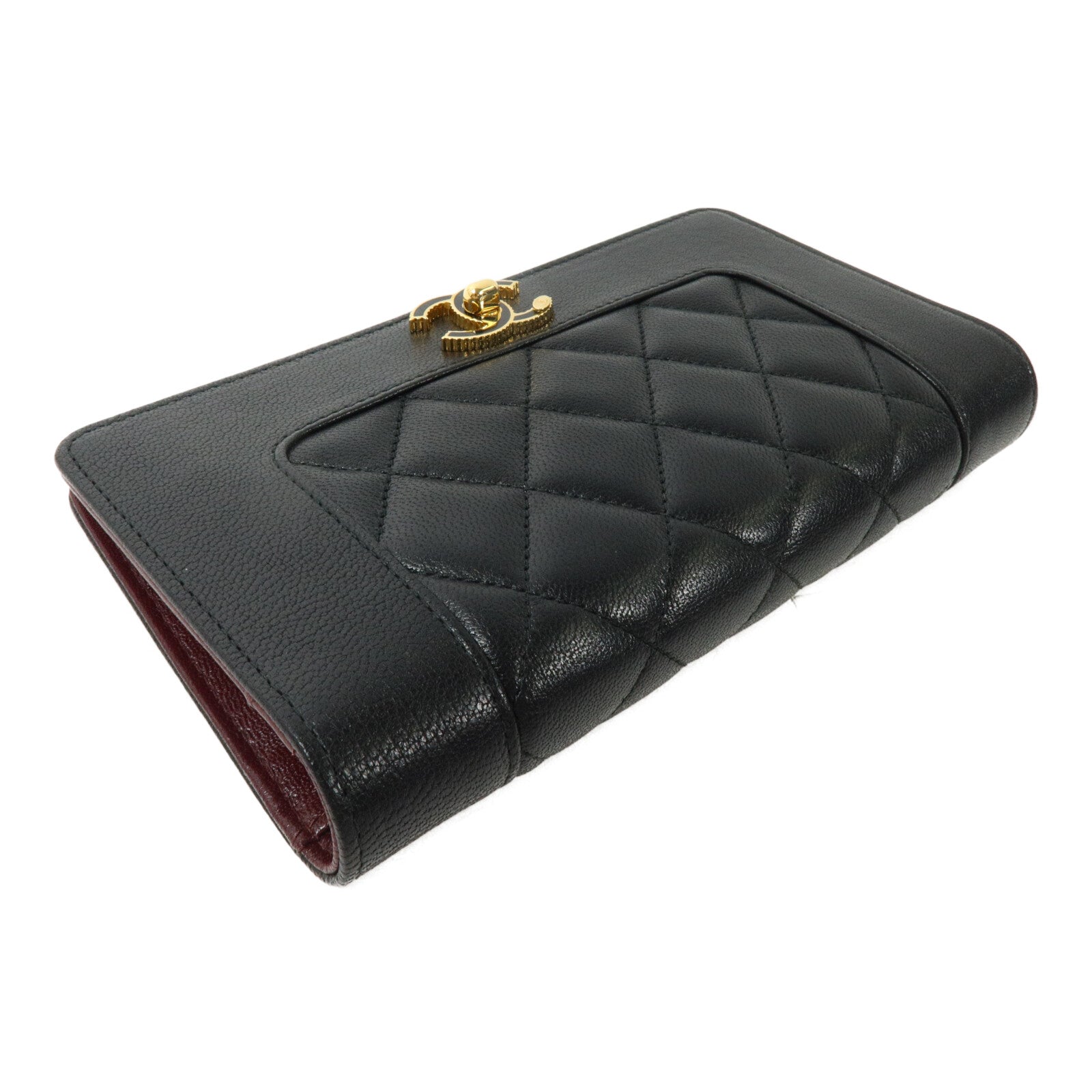 CHANEL 羊皮皮革Mademoiselle Vintage Long Wallet長錢包