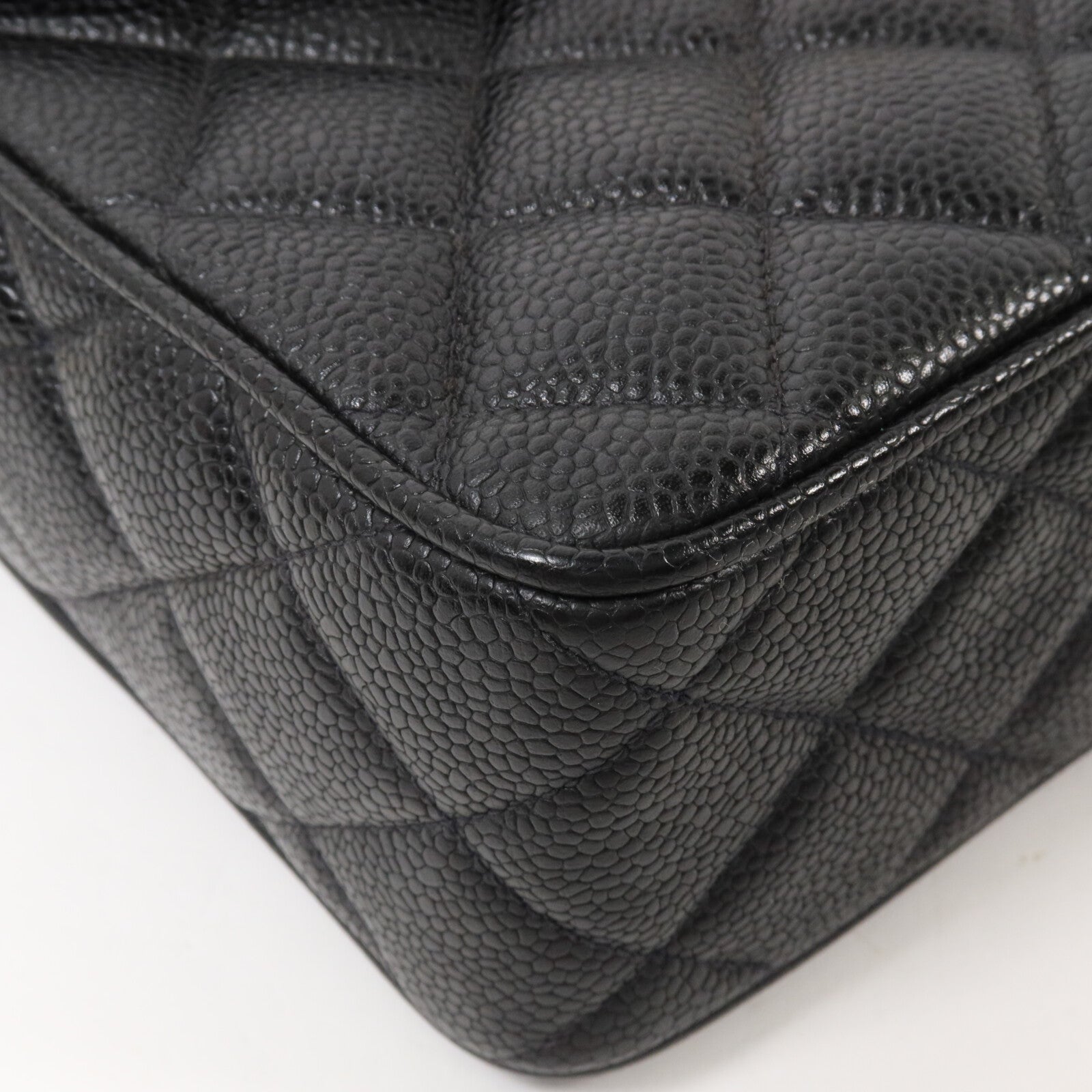 CHANEL 牛皮皮革Vintage Chain Shoulder鏈帶肩背袋