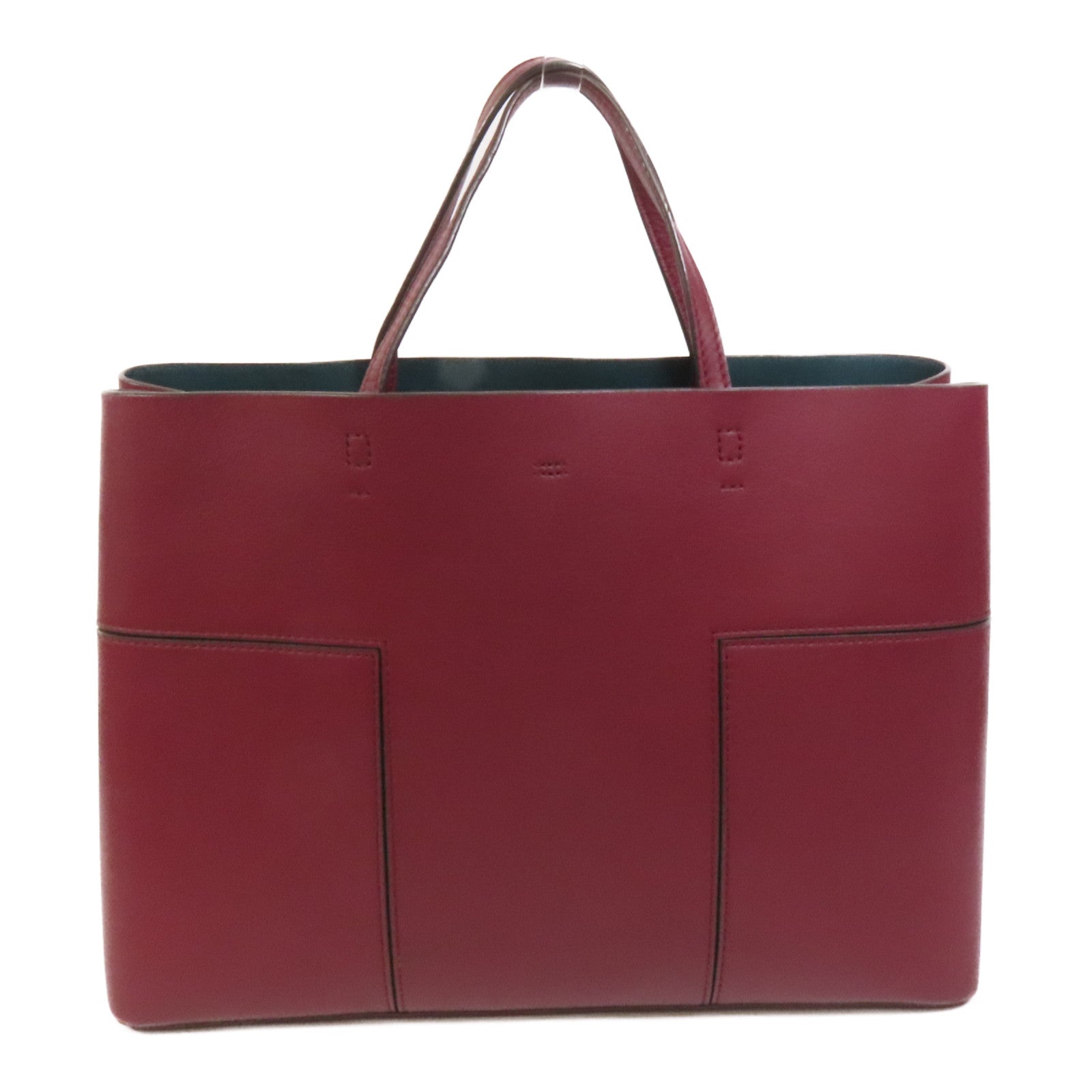 Tory Burch 牛皮皮革2 Way Shoulder金扣手挽肩背兩用袋