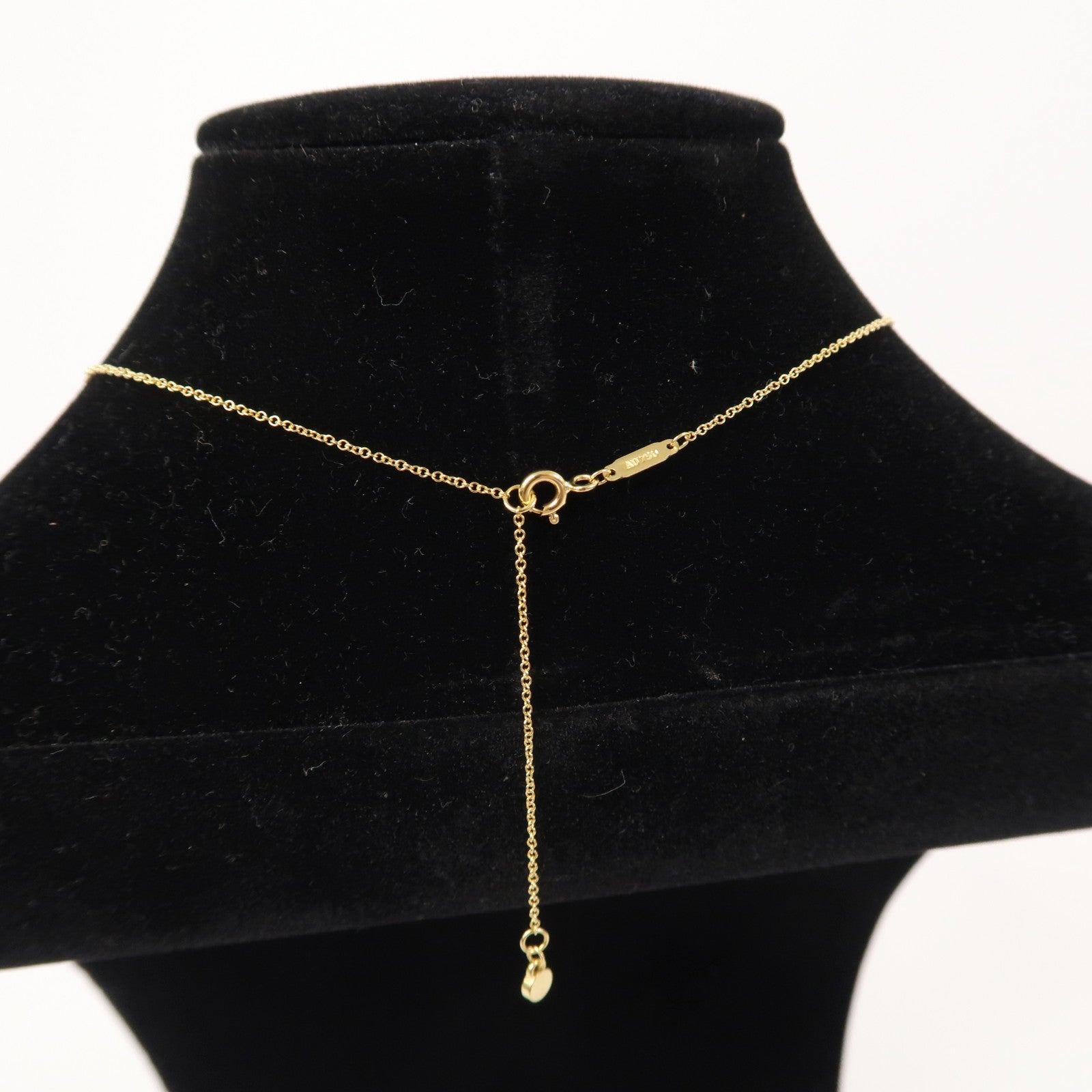 TIFFANY＆CO 18K金Return to Tiffany Round Tag Necklace項鍊