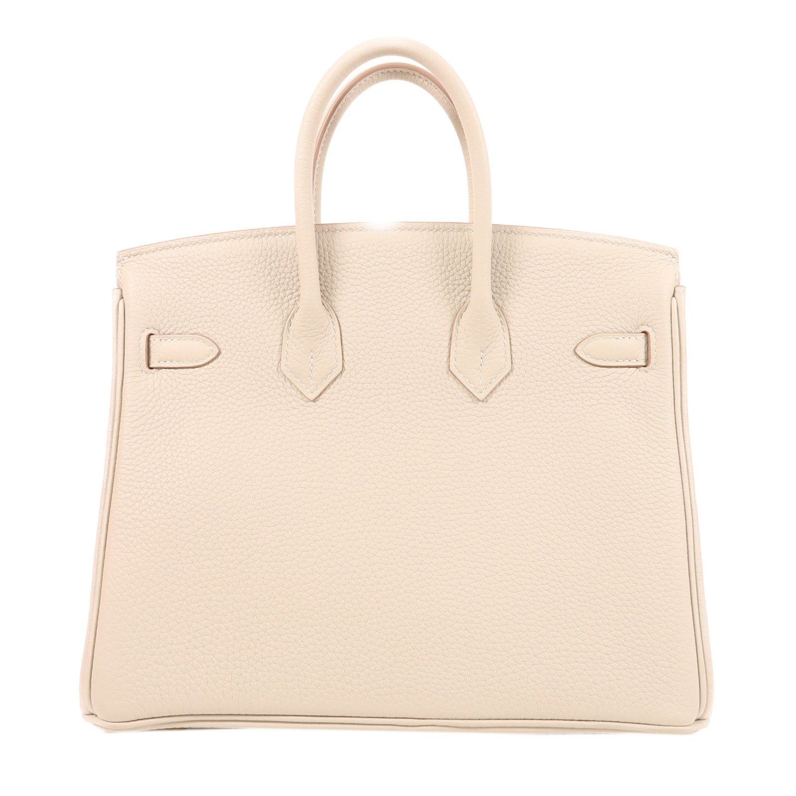HERMES Togo皮革Birkin 25金扣手挽袋Gris Perle淺灰色