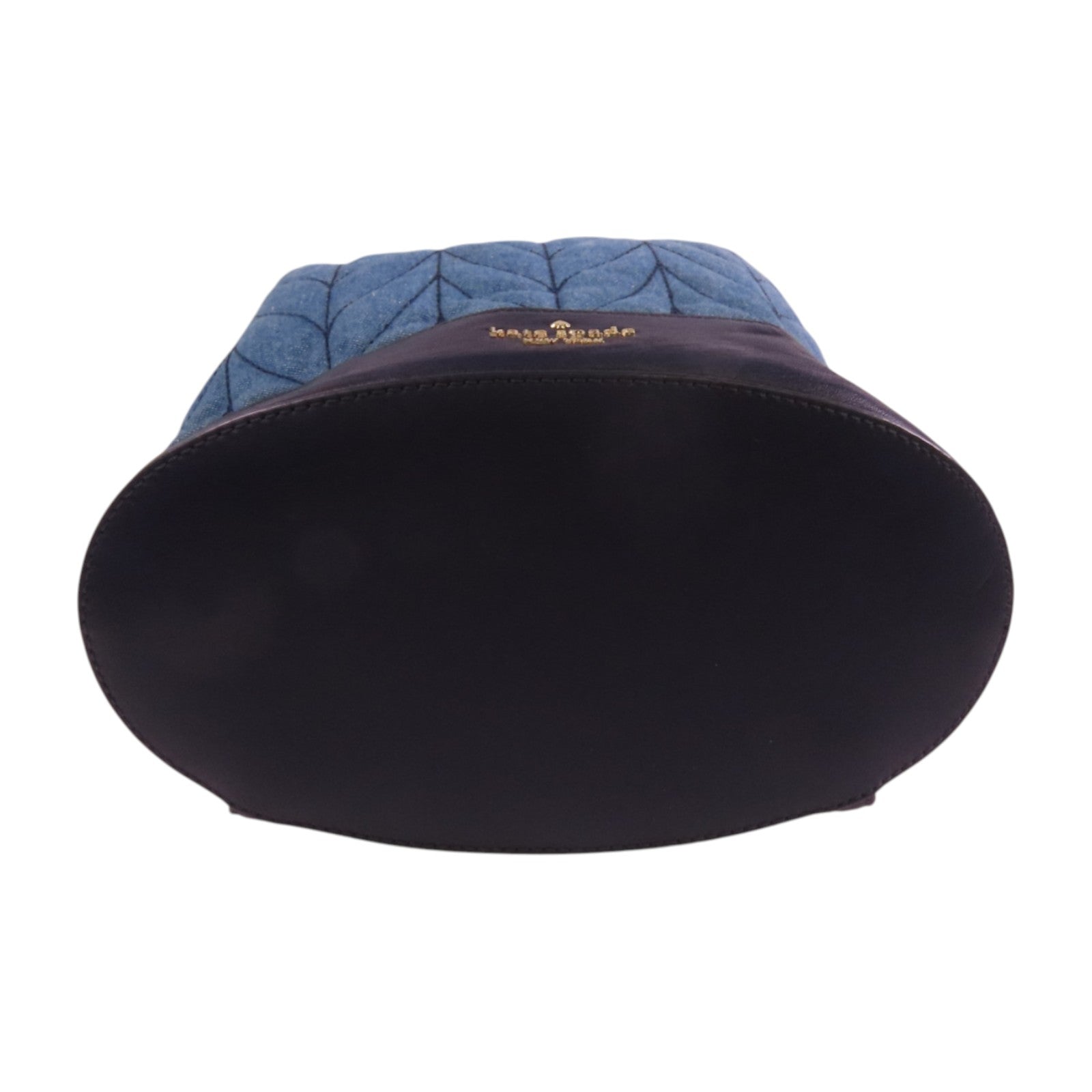 Kate Spade 牛仔布Rucksack銀扣背包