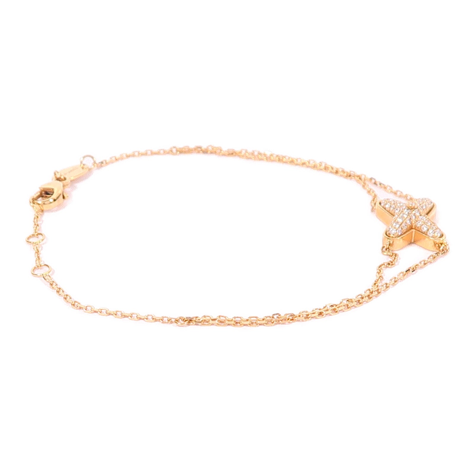 Chaumet 18K玫瑰金Jeux De Liens手鏈