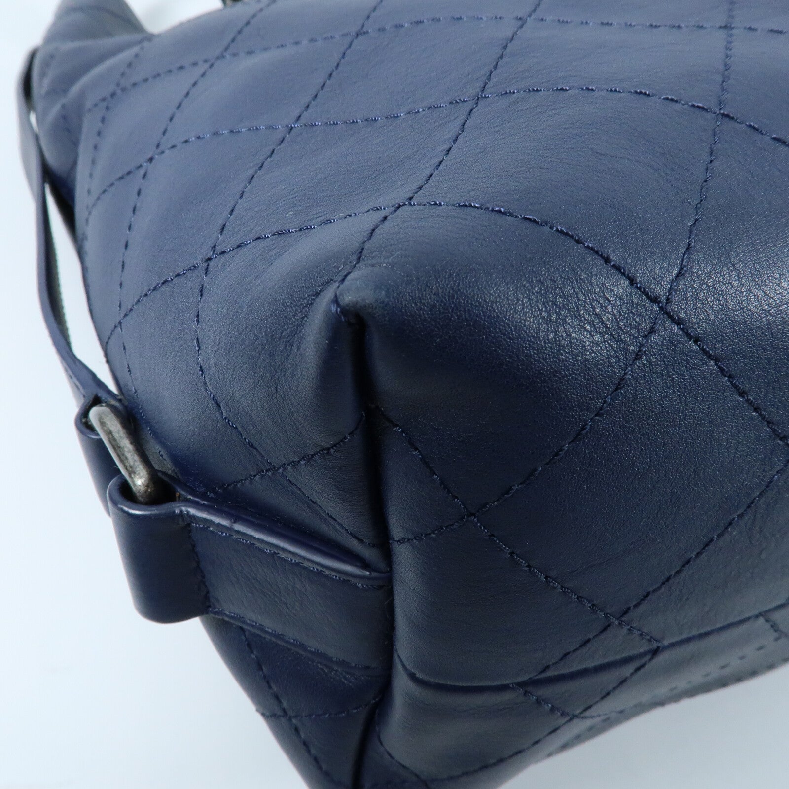 CHANEL 牛皮皮革Shoulder Bag鏈帶手挽肩背兩用袋