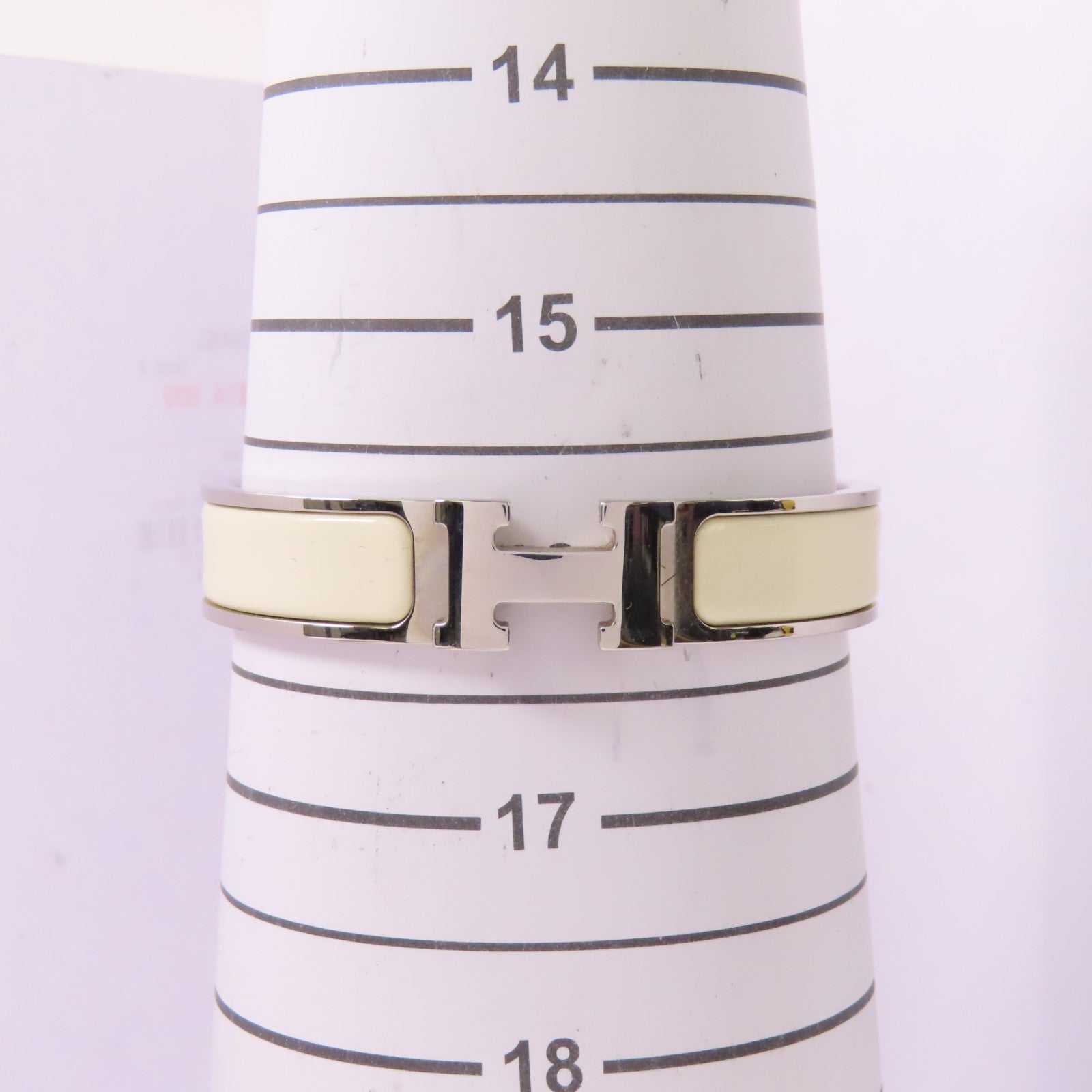 HERMES 琺瑯/金屬Clic H Bracelet手鐲