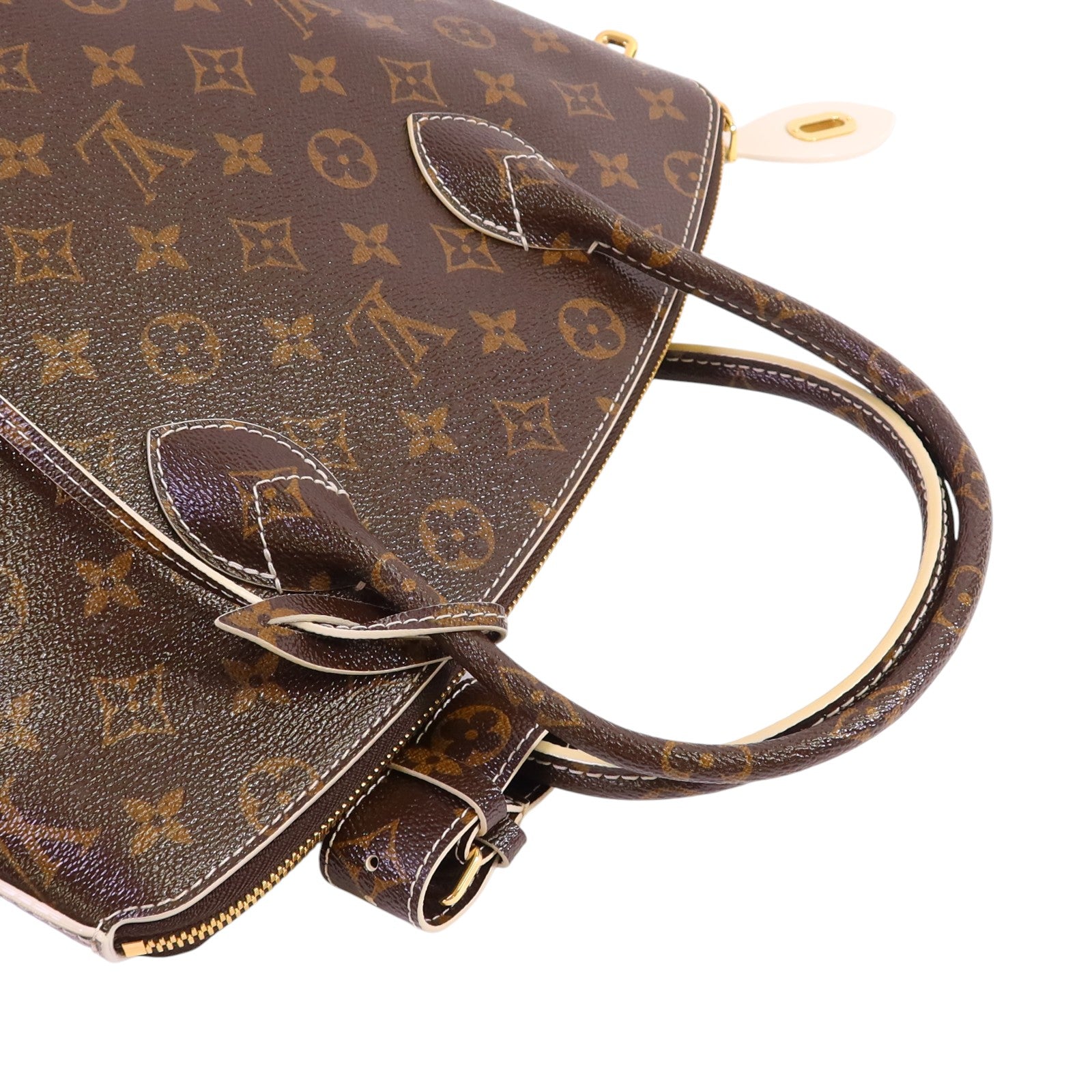 LOUIS VUITTON Monogram Lockit金扣手挽袋