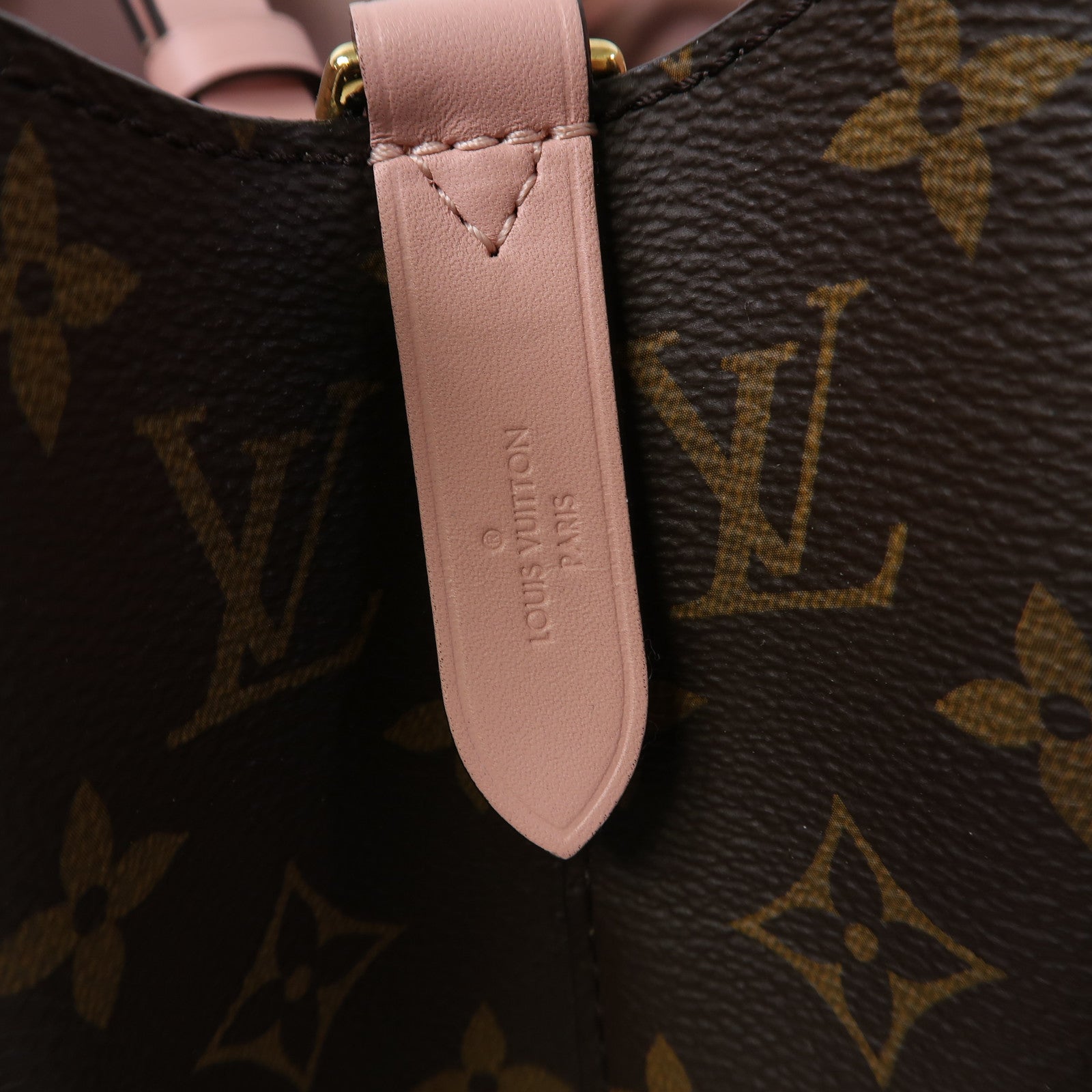 LOUIS VUITTON Monogram Neo Noe MM金扣肩背袋啡色