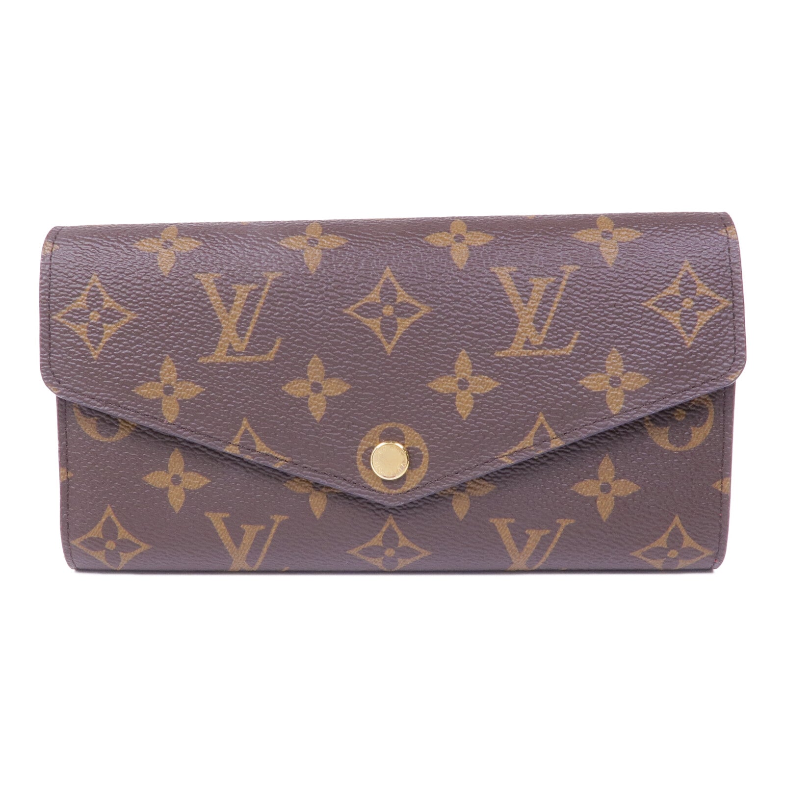 LOUIS VUITTON Monogram Long Wallet金扣長錢包