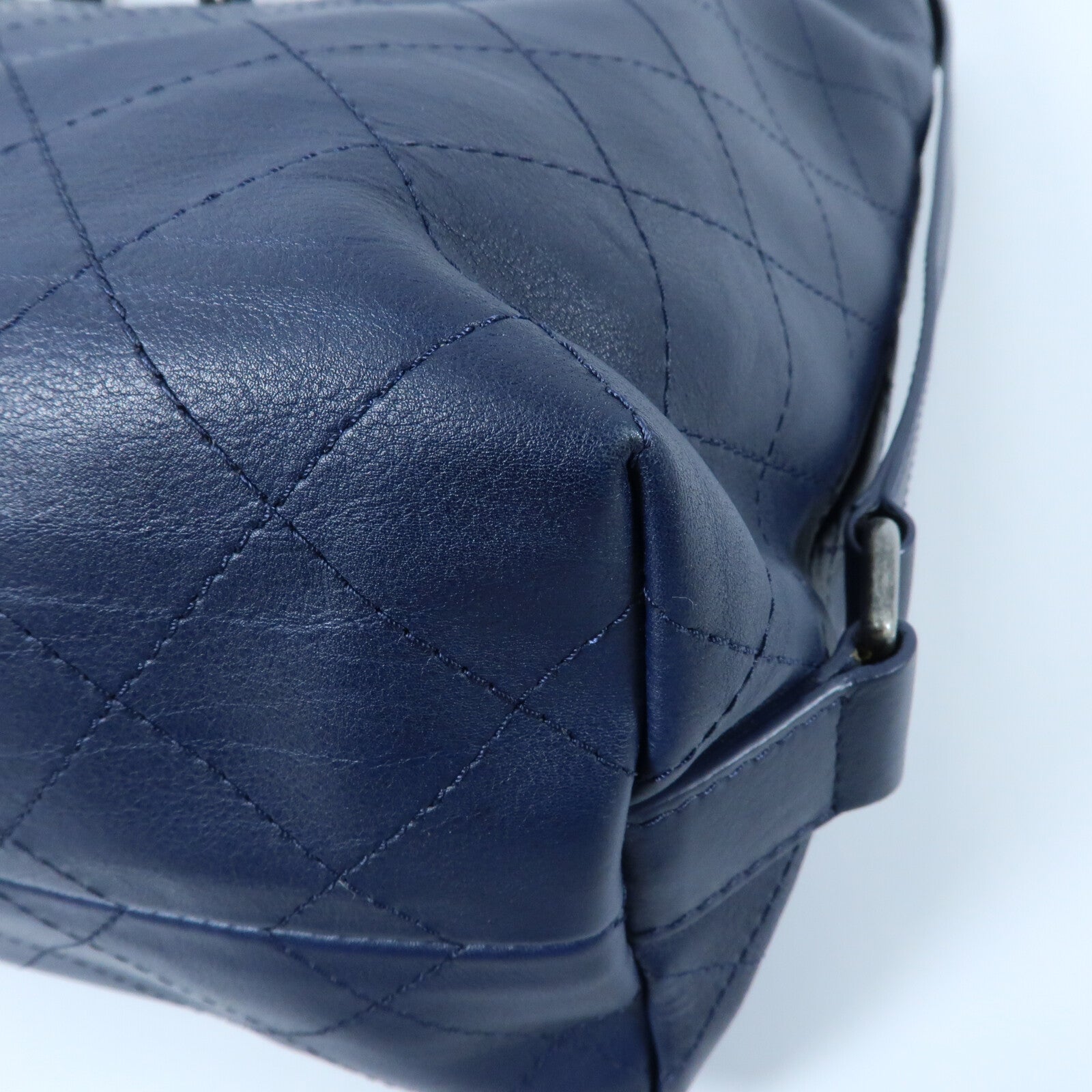 CHANEL 牛皮皮革Shoulder Bag鏈帶手挽肩背兩用袋