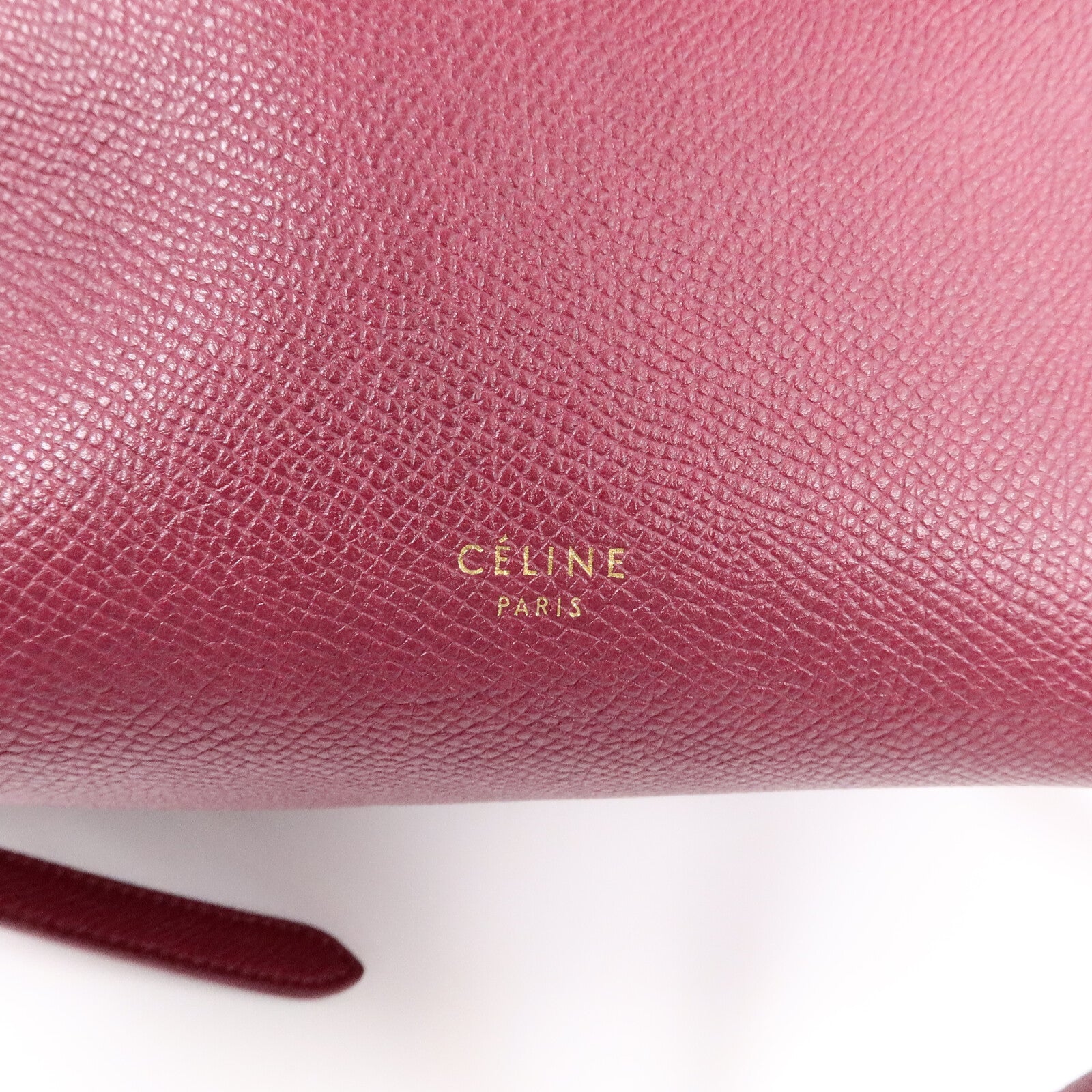 CELINE 牛皮皮革Micro Belt Bag手挽肩背兩用袋
