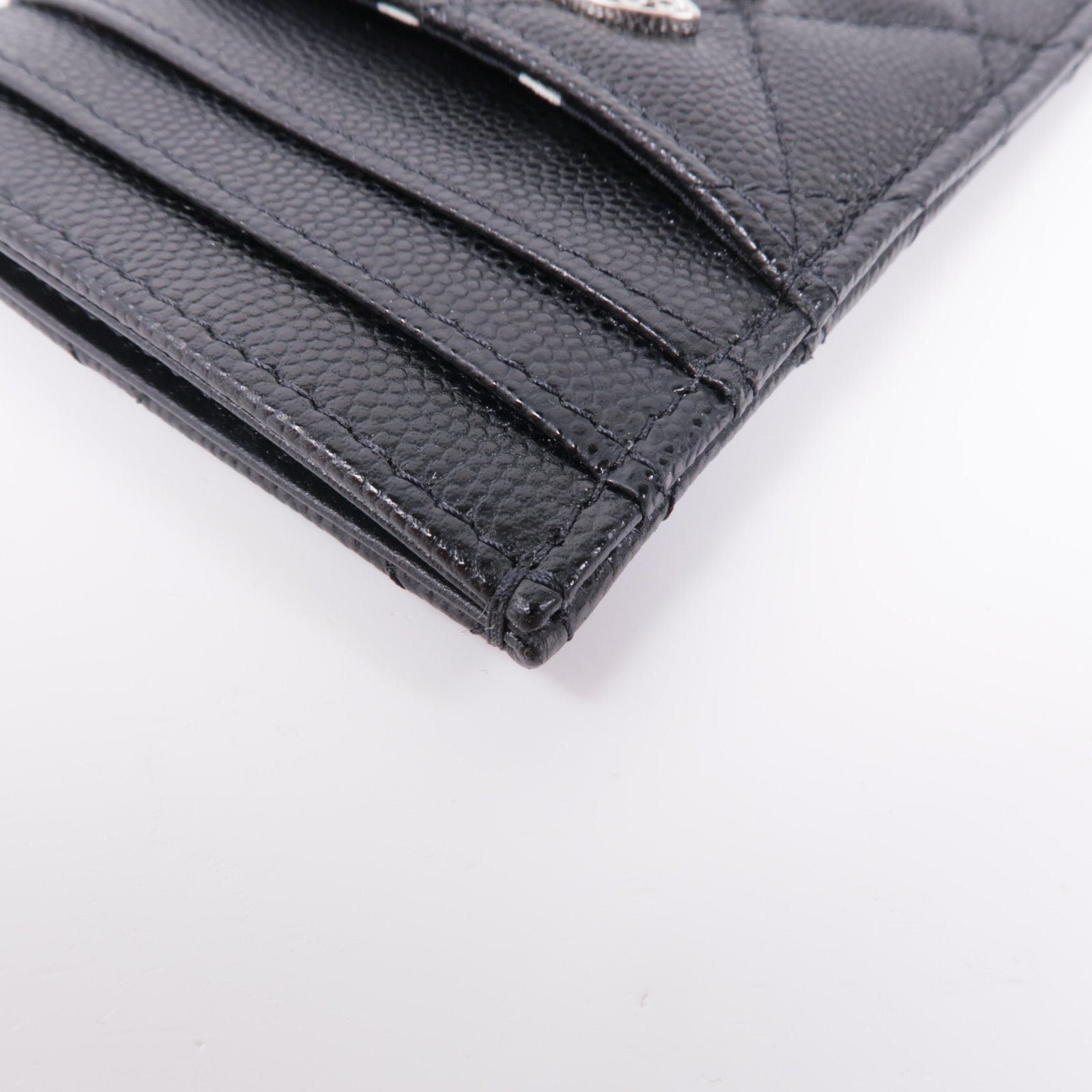 CHANEL 牛皮皮革Card Case卡片套黑色