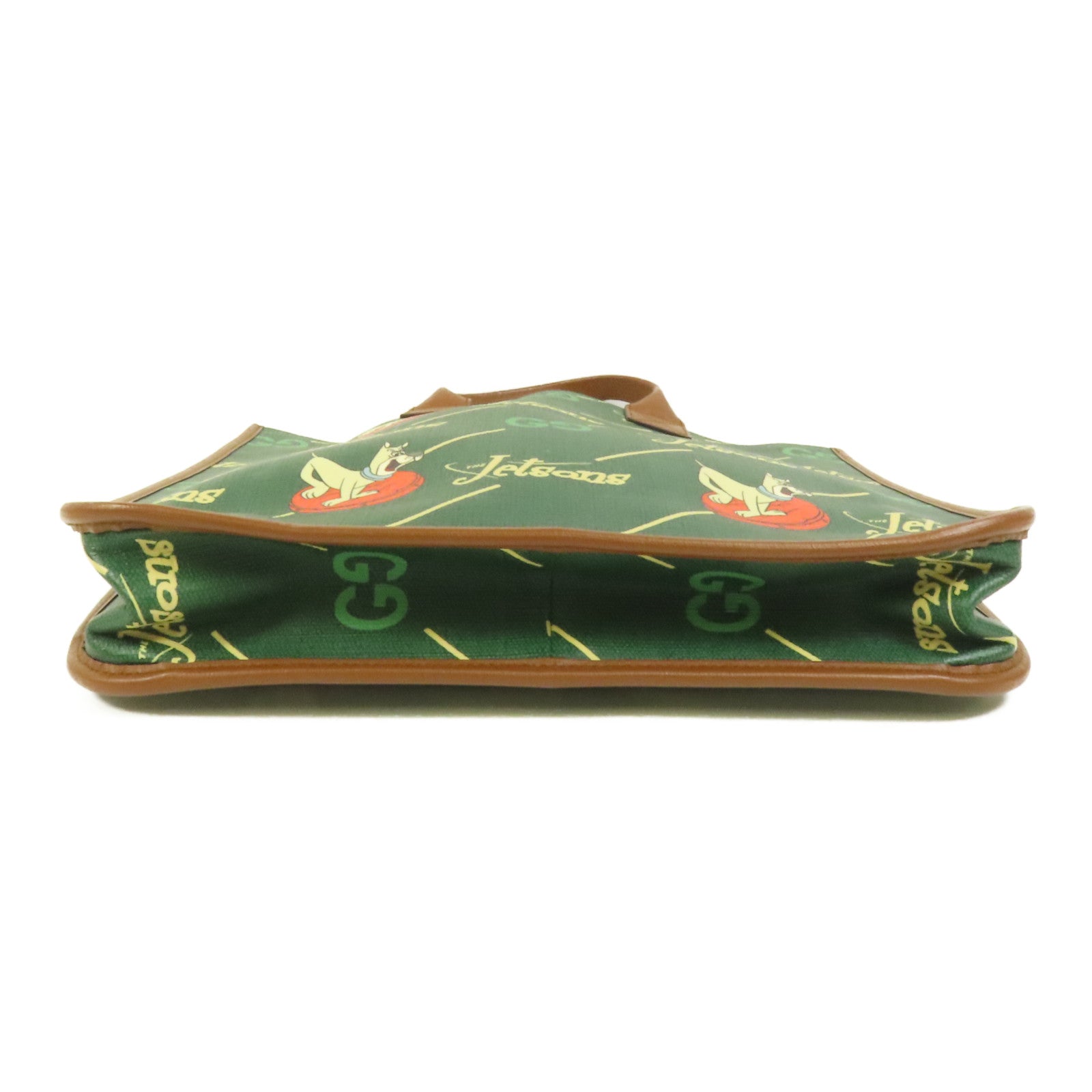GUCCI 塗層帆布The Jetsons手挽袋