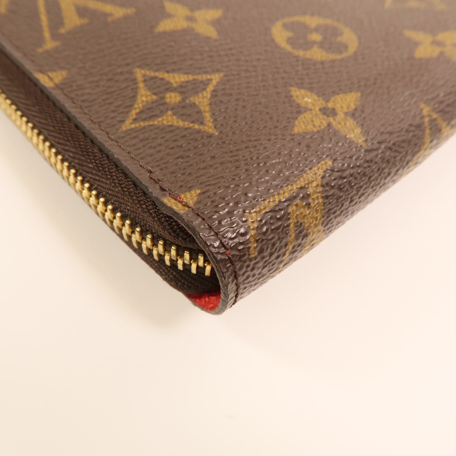LOUIS VUITTON Monogram Zippy Wallet金扣長錢包