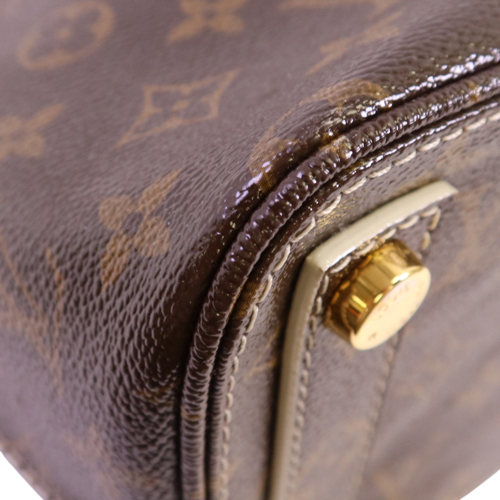LOUIS VUITTON Monogram Lockit金扣手挽袋