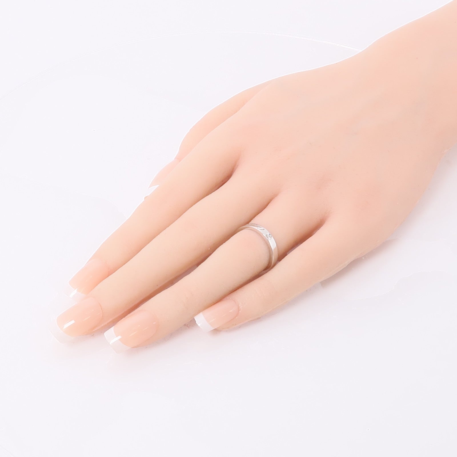 CARTIER PT900鉑金Wedding Ring鑽石戒指Cartier#49/US#4.75