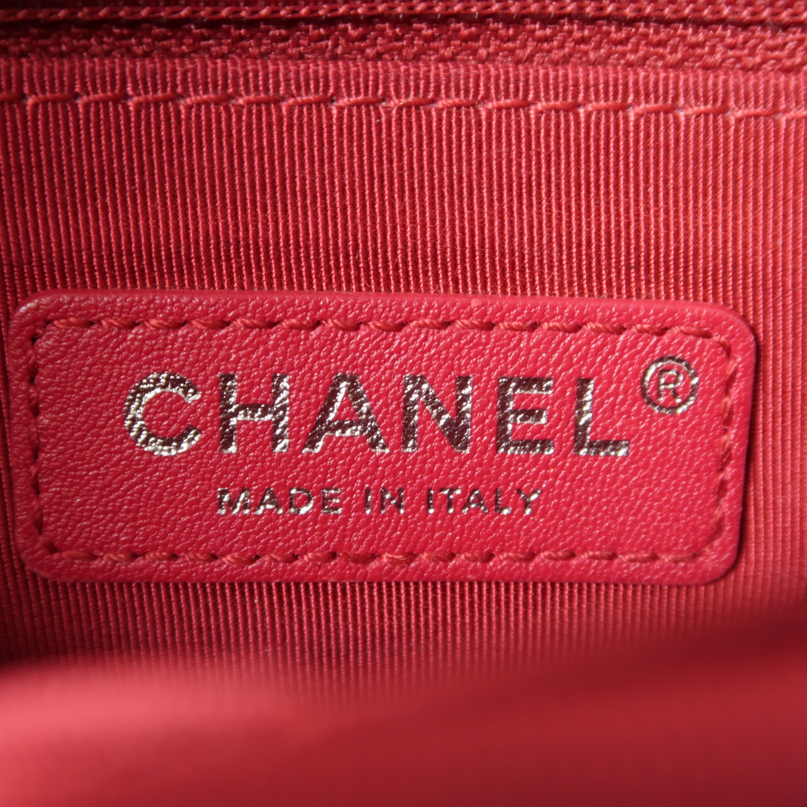 CHANEL CC Gabrielle Large Chain Shoulder Bag A93824 Calfskin Leather